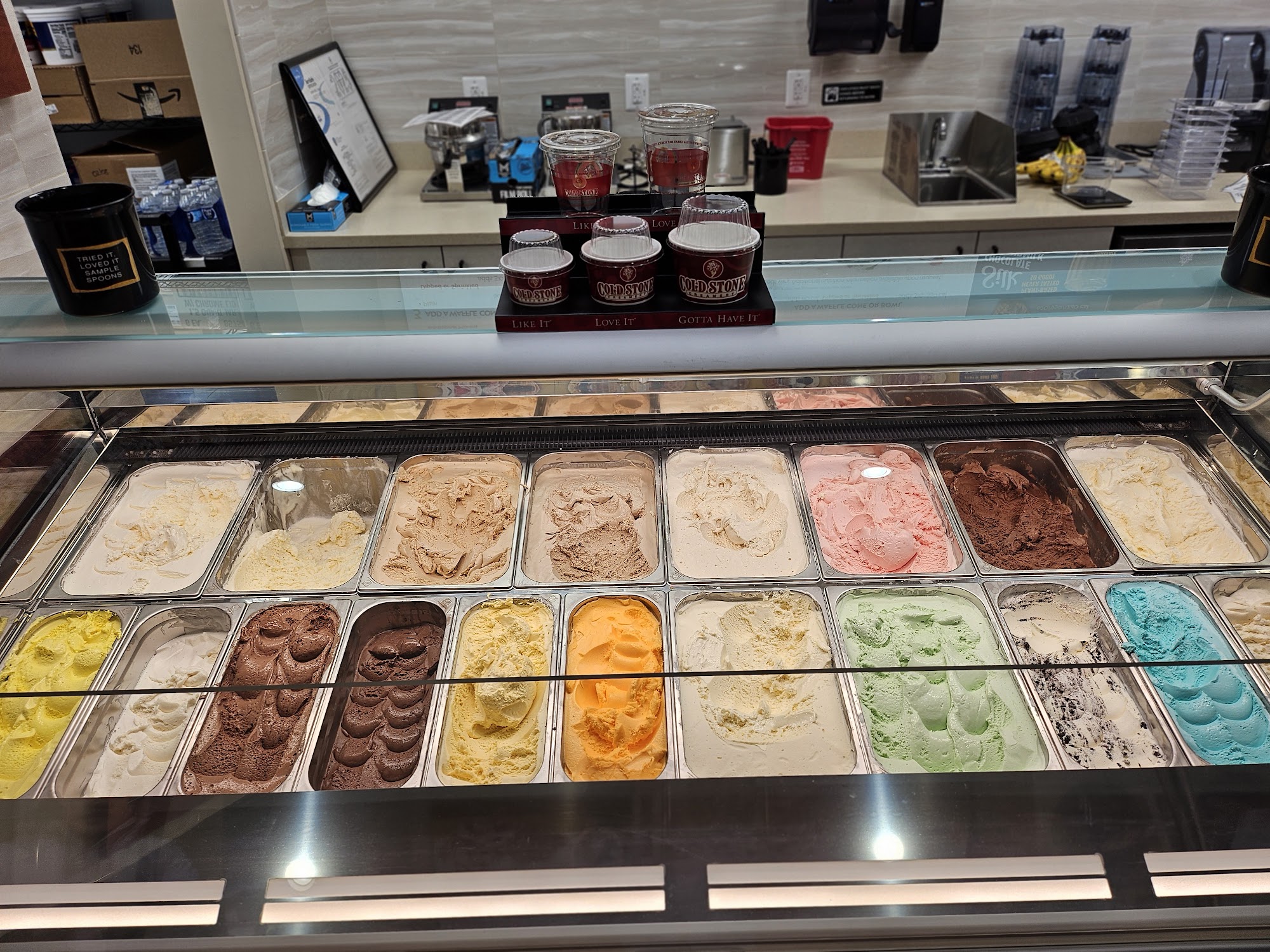 Cold Stone Creamery Menu