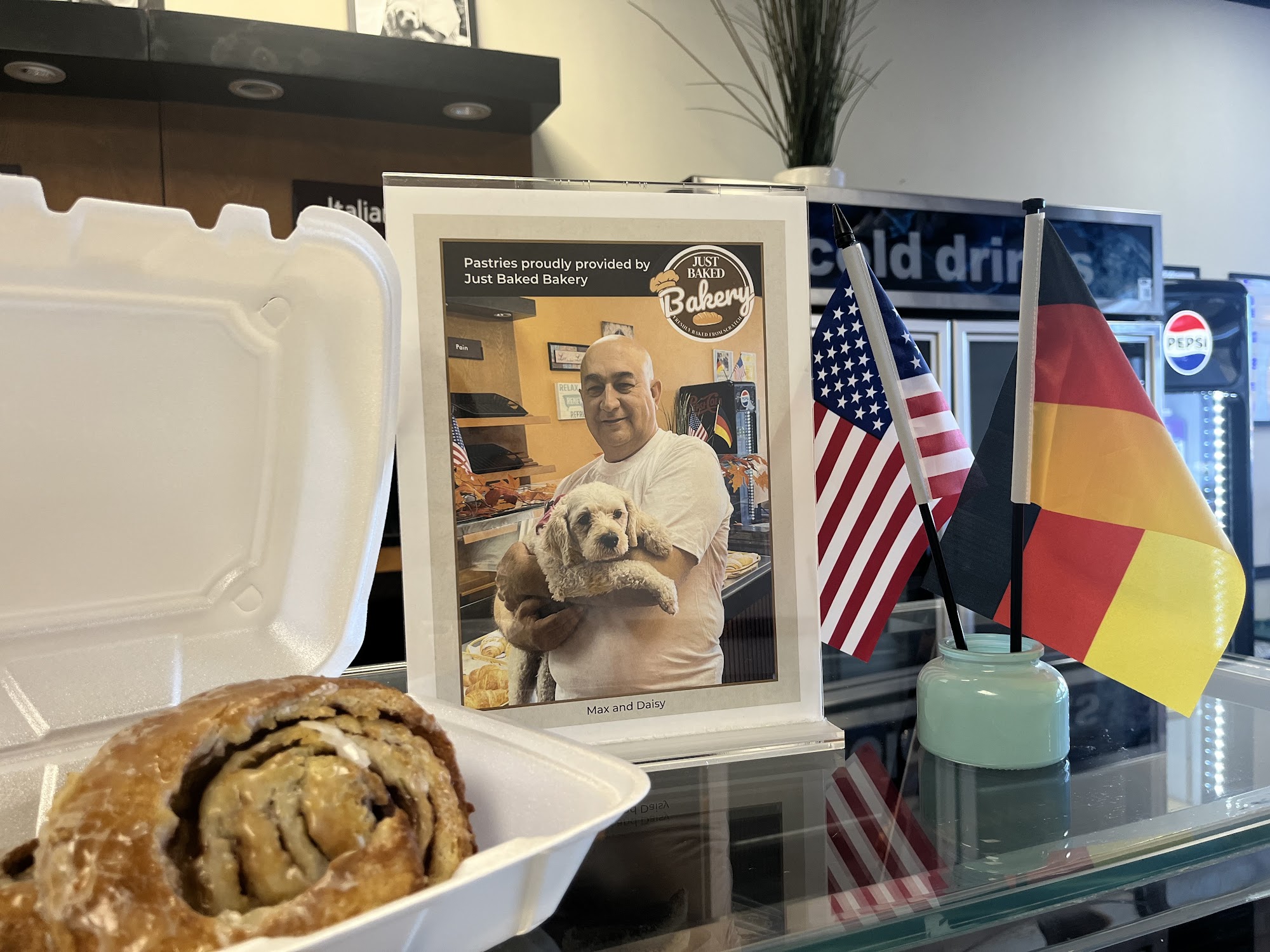 Just Baked Bakery Menu