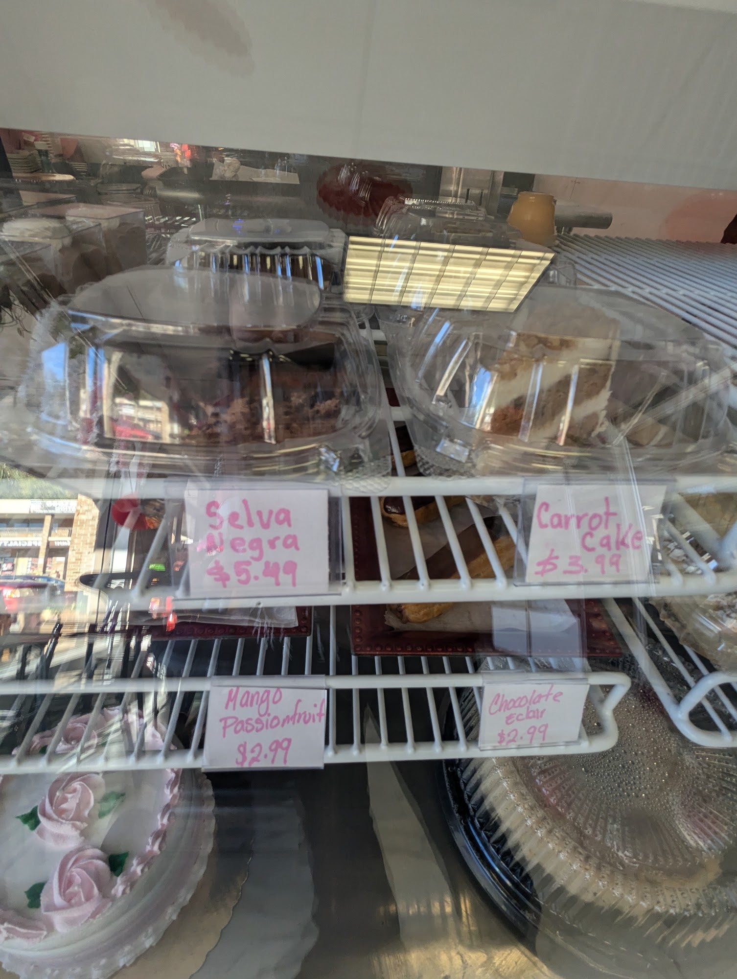 Dulces Delicias Bakery Menu