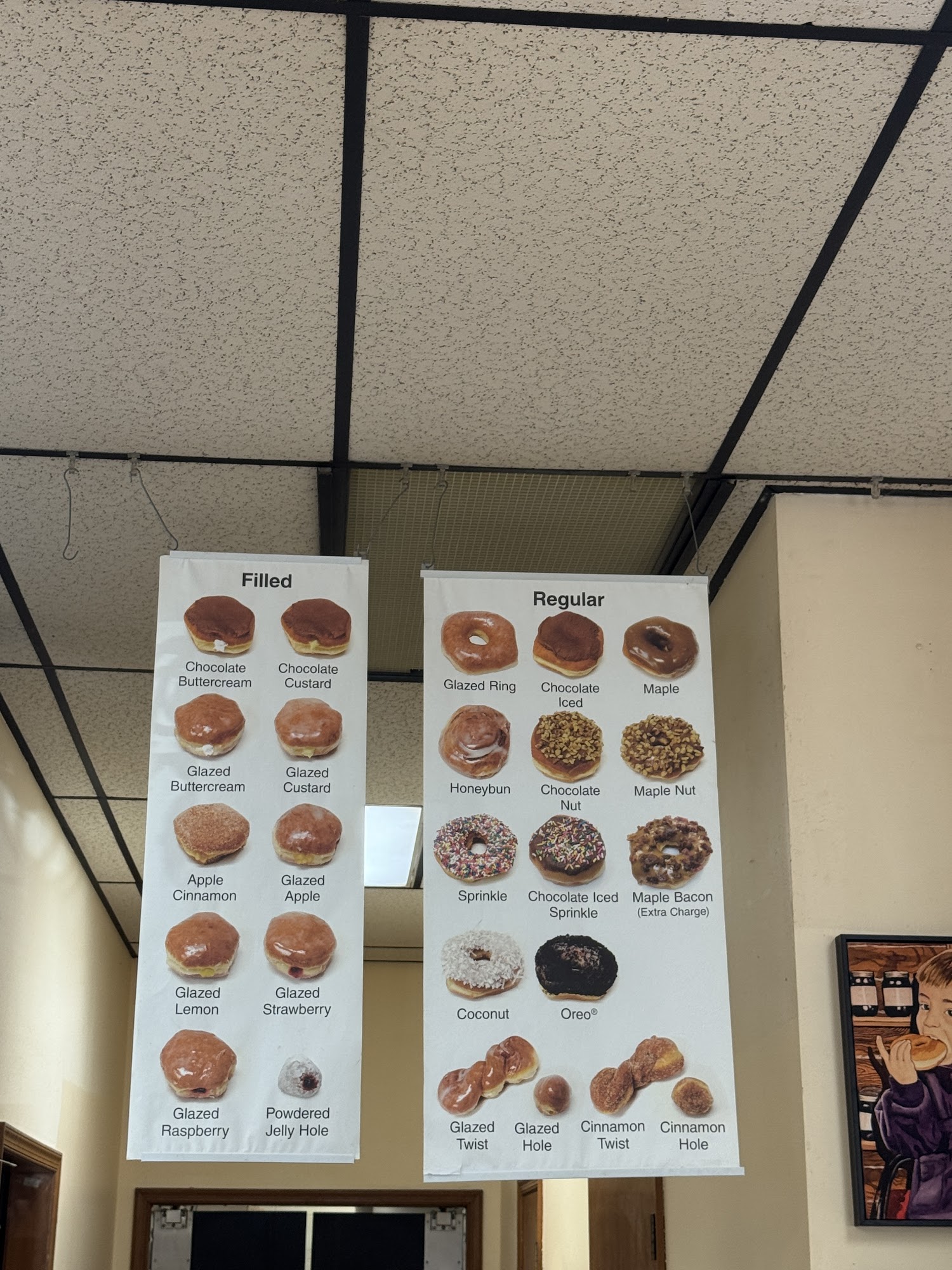 Paul's Bakery Menu