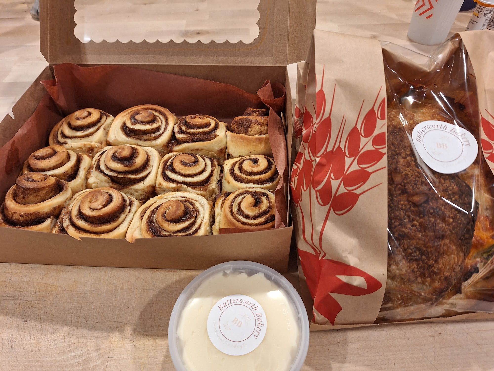 Butterworth Bakery Sweets & Sourdough Menu