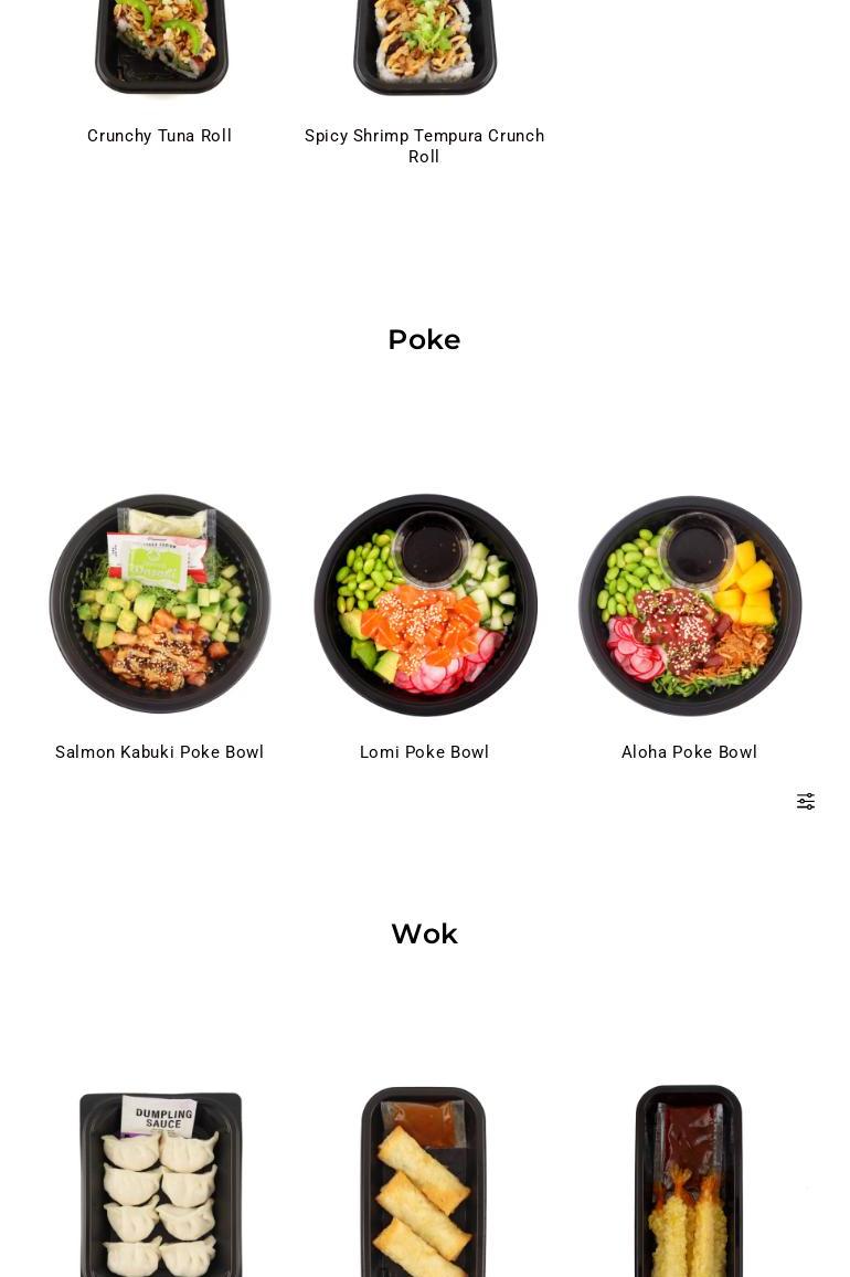 Genji Sushi Menu