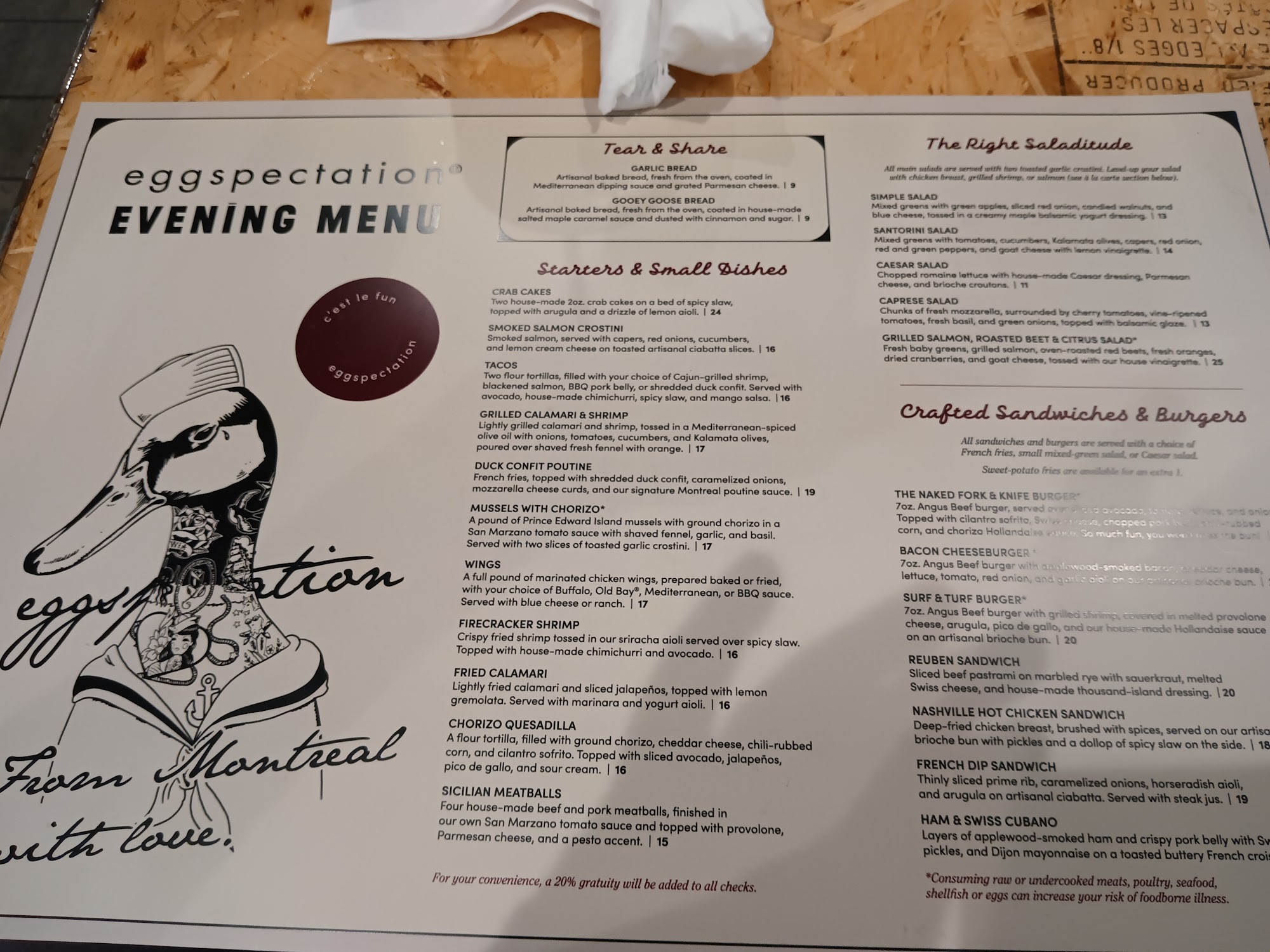 Raising Cane's Chicken Fingers Menu