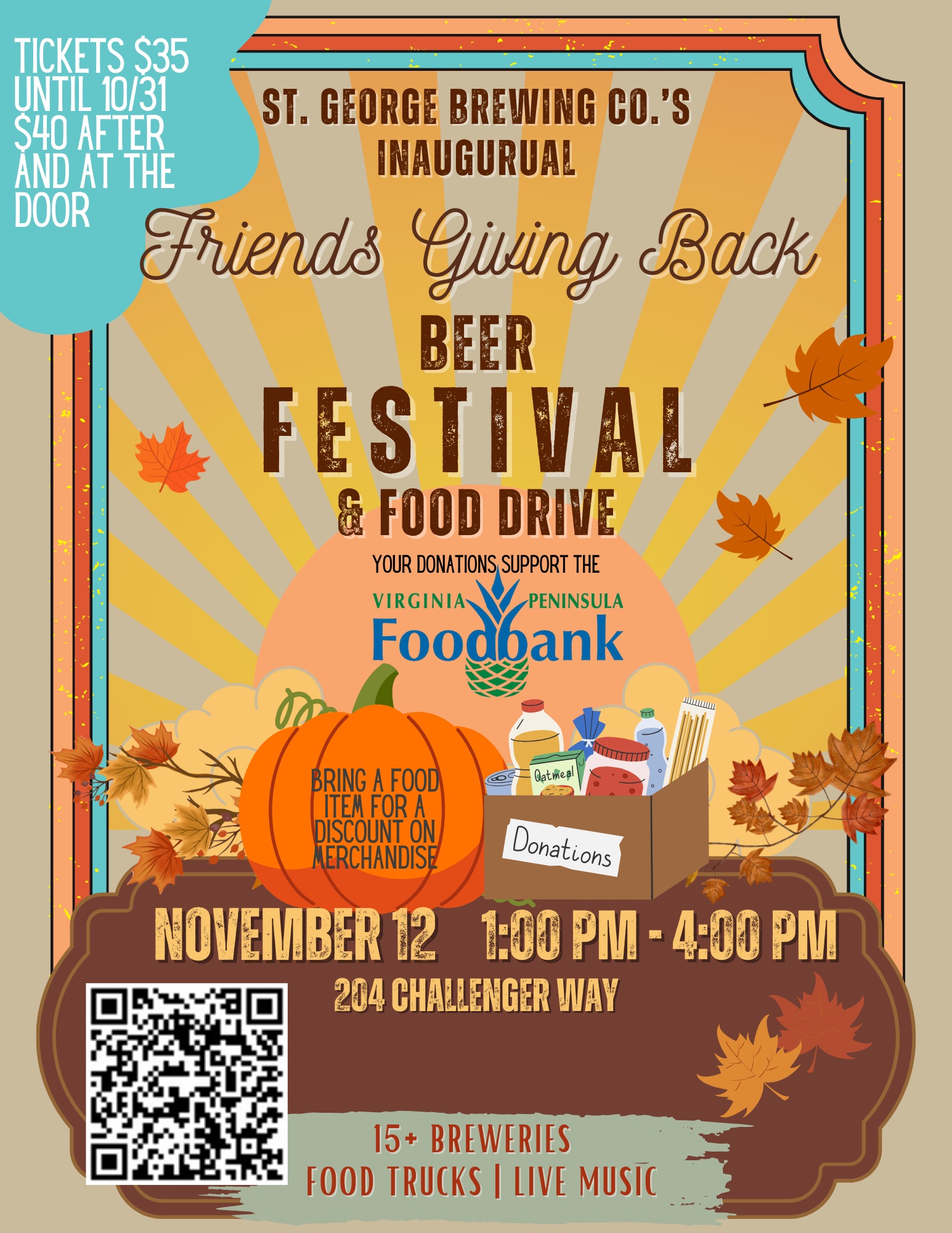 St. George Brewing Company Menu