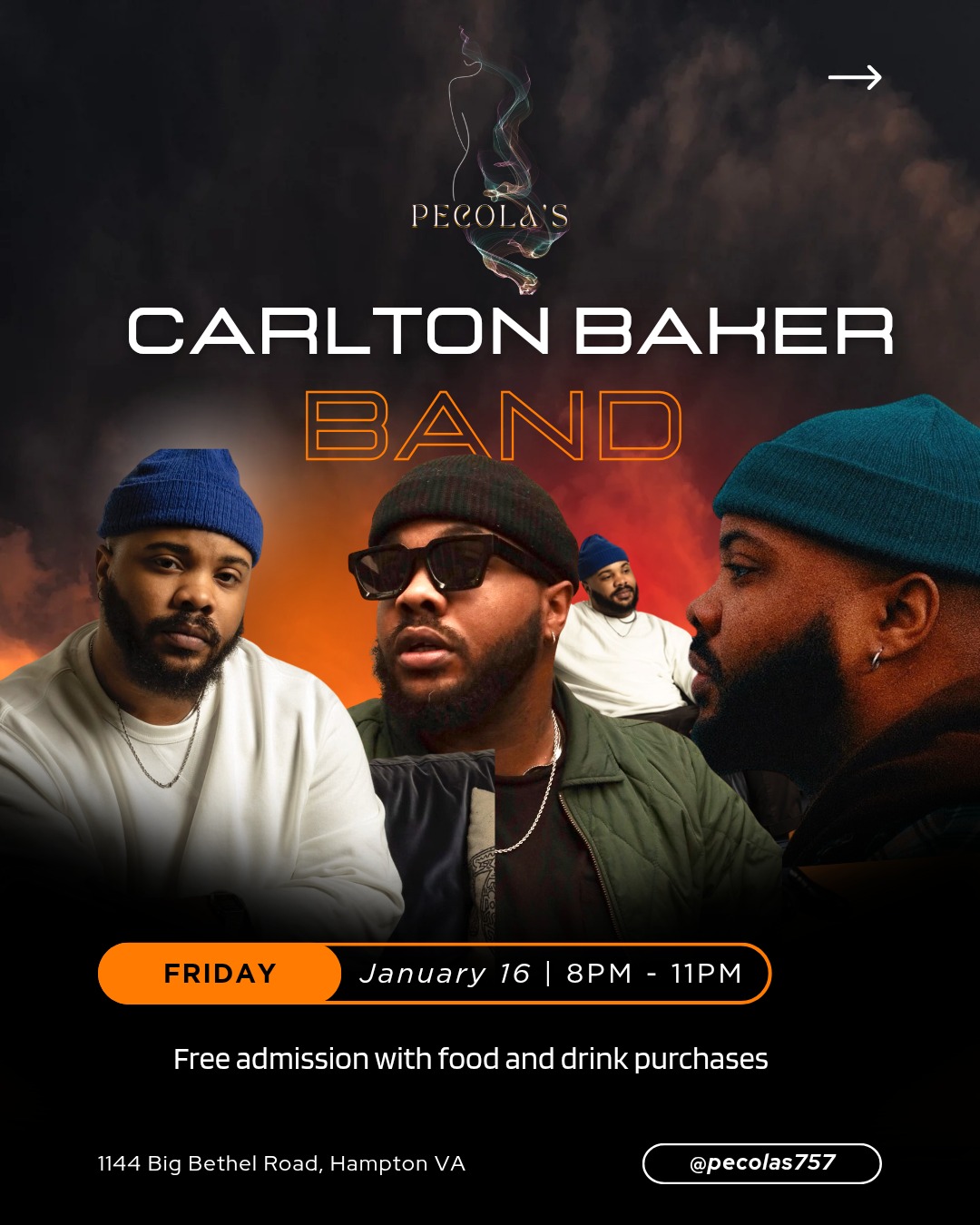 Pecola's Tapas and Shisha Lounge Hampton