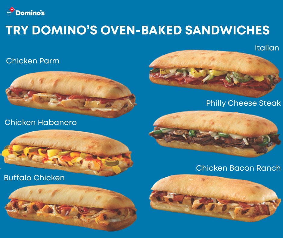 Domino's Pizza Menu