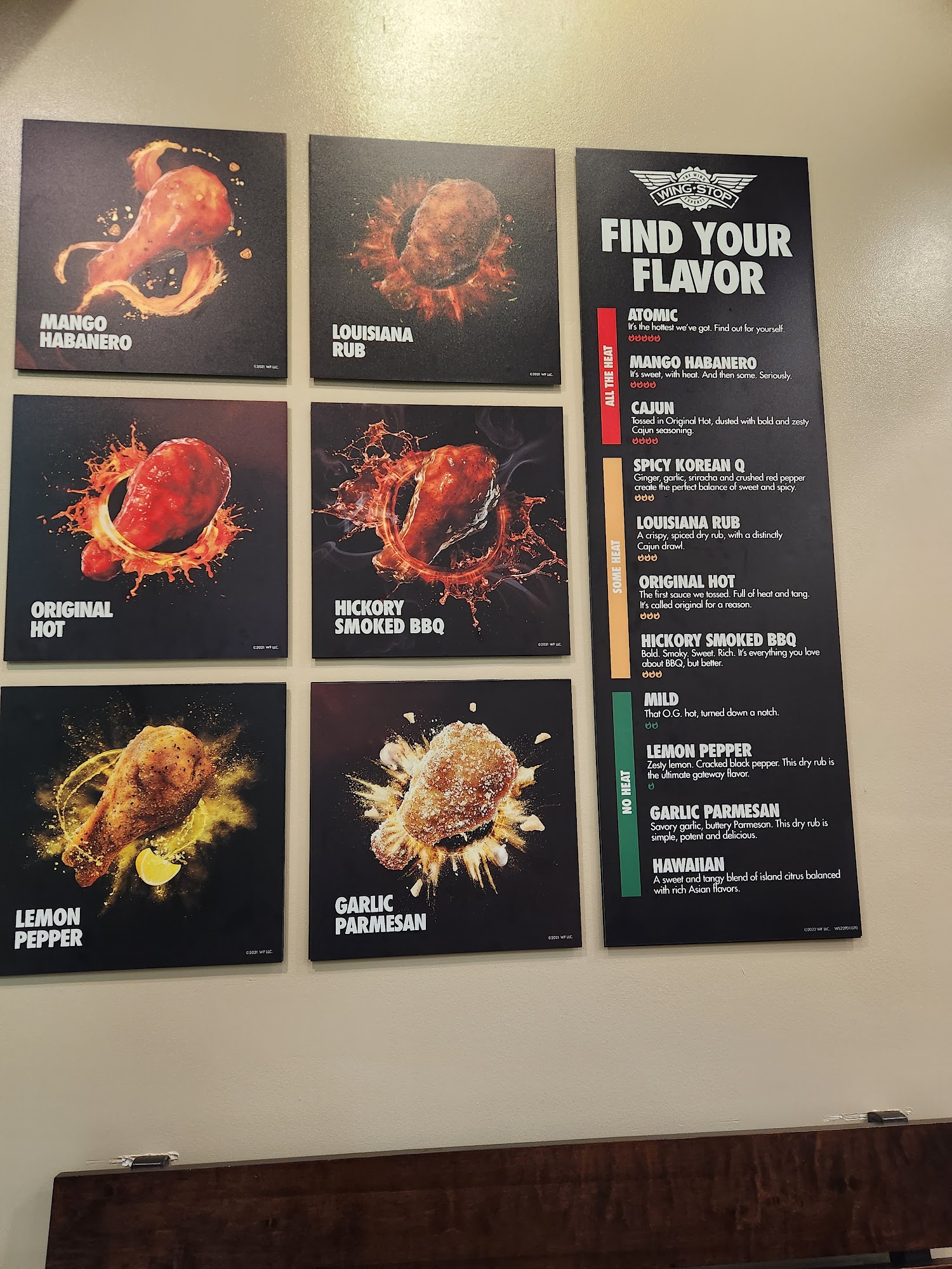 Wingstop Menu