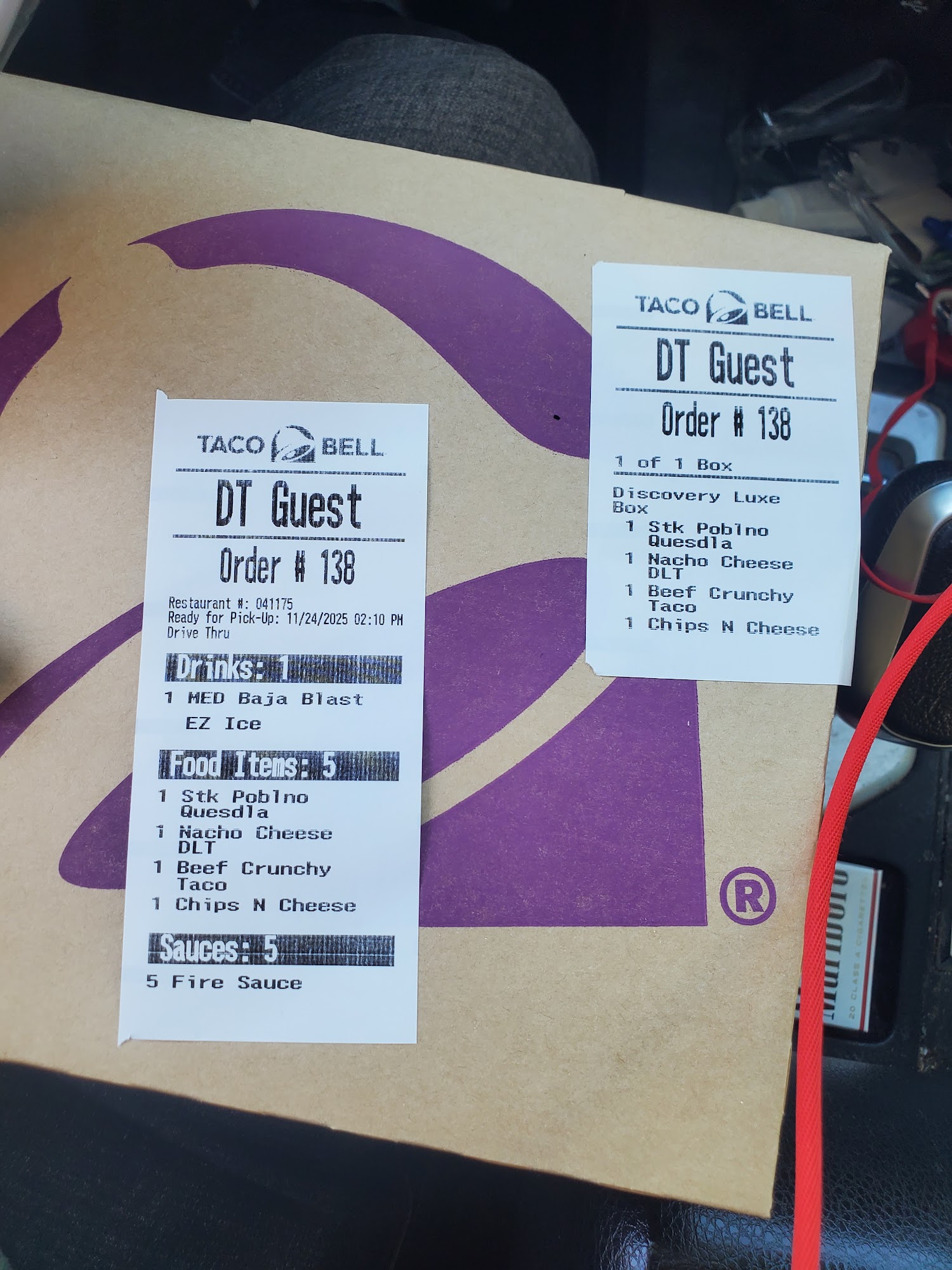 Taco Bell Menu