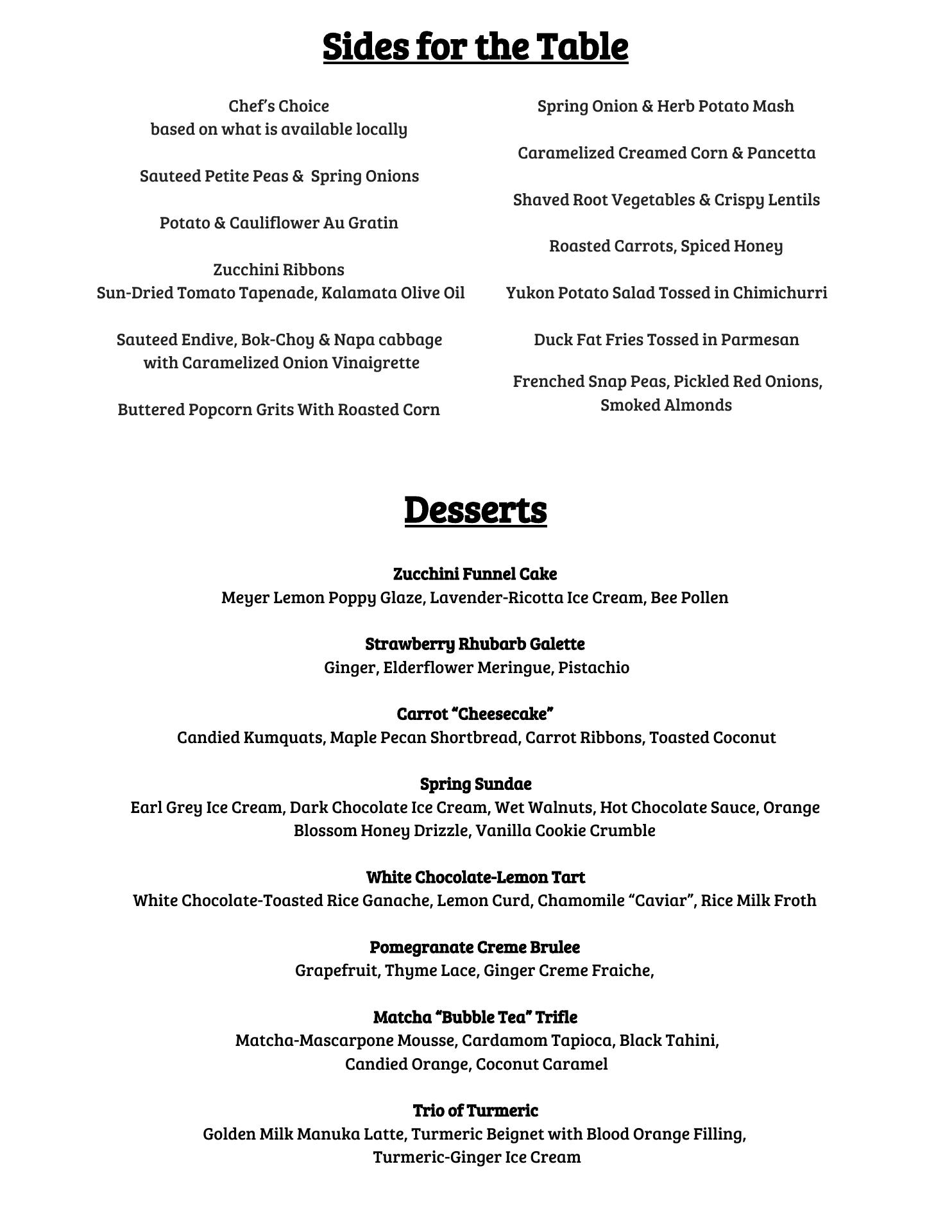 GastroLove - Private Chefs Menu