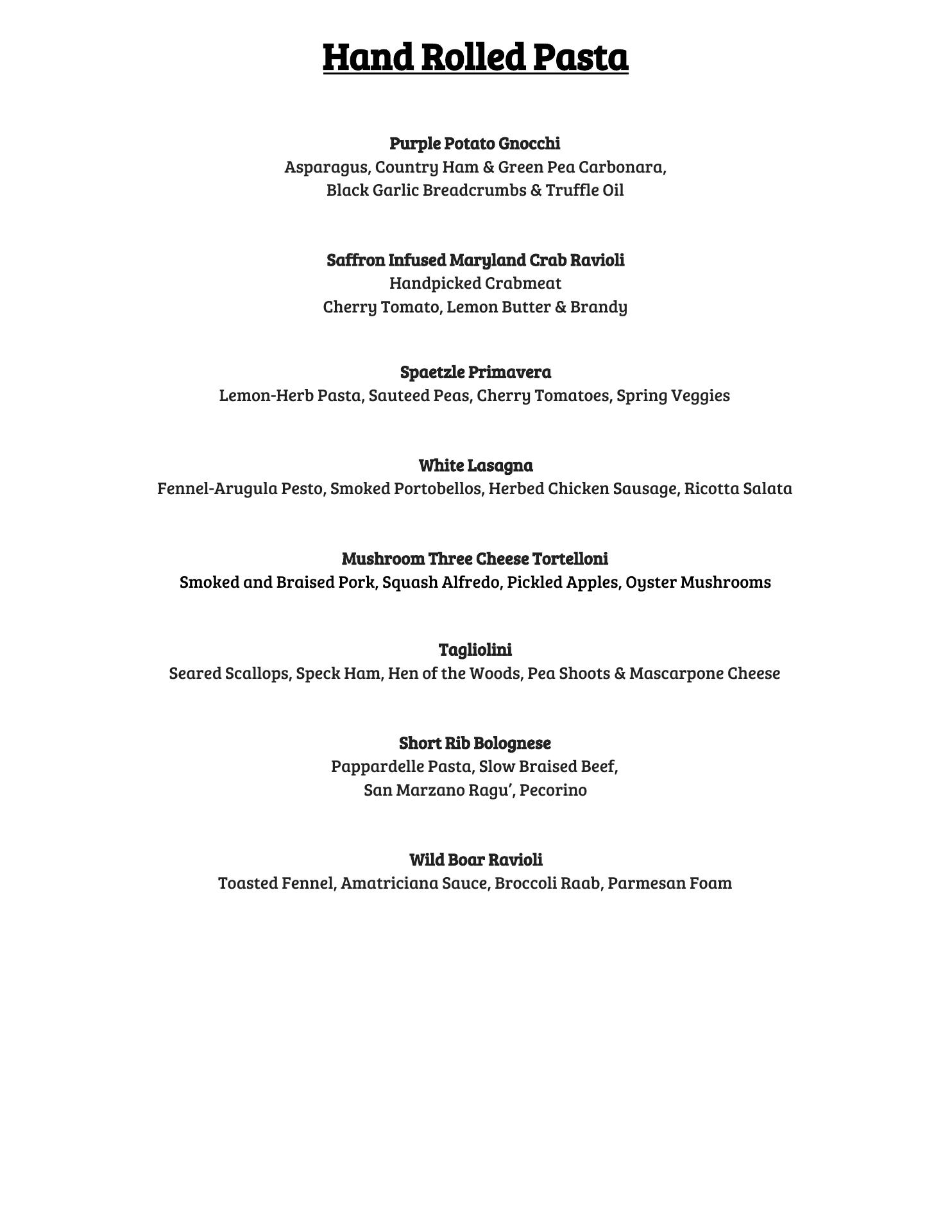GastroLove - Private Chefs Menu