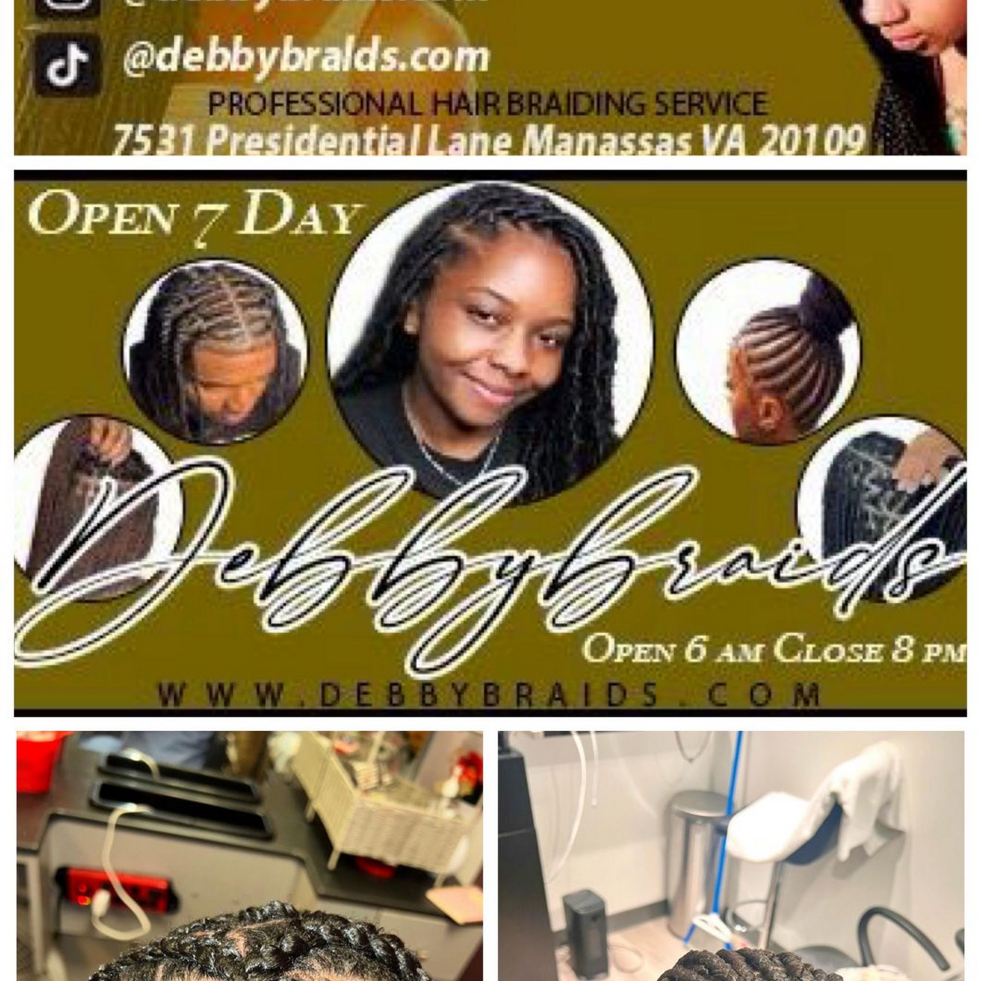 African Hair Braiding by Debby 7531 Presidential Ln, Manassas Virginia 20109