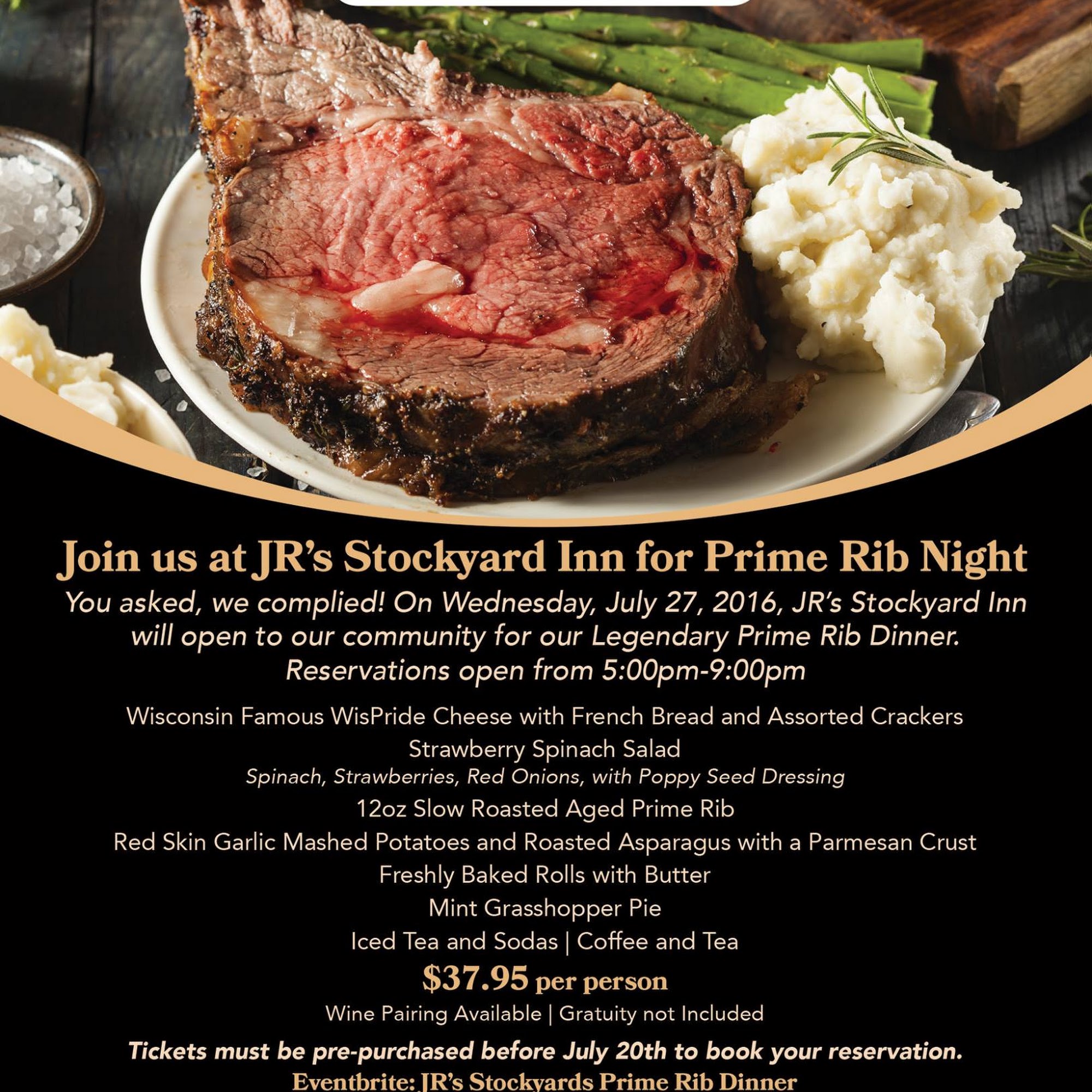 J.R.'s Custom Catering Menu