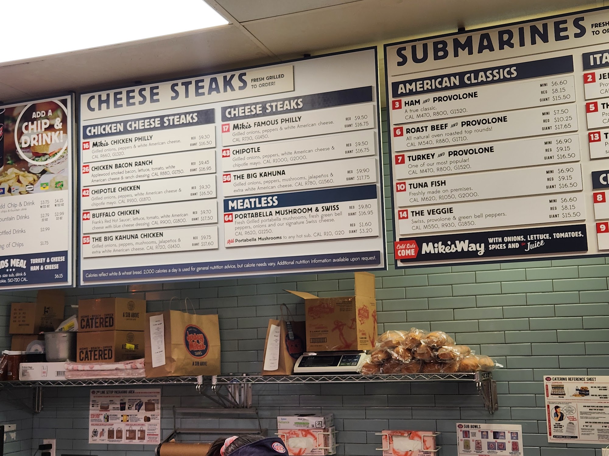 Jersey Mike's Subs Menu