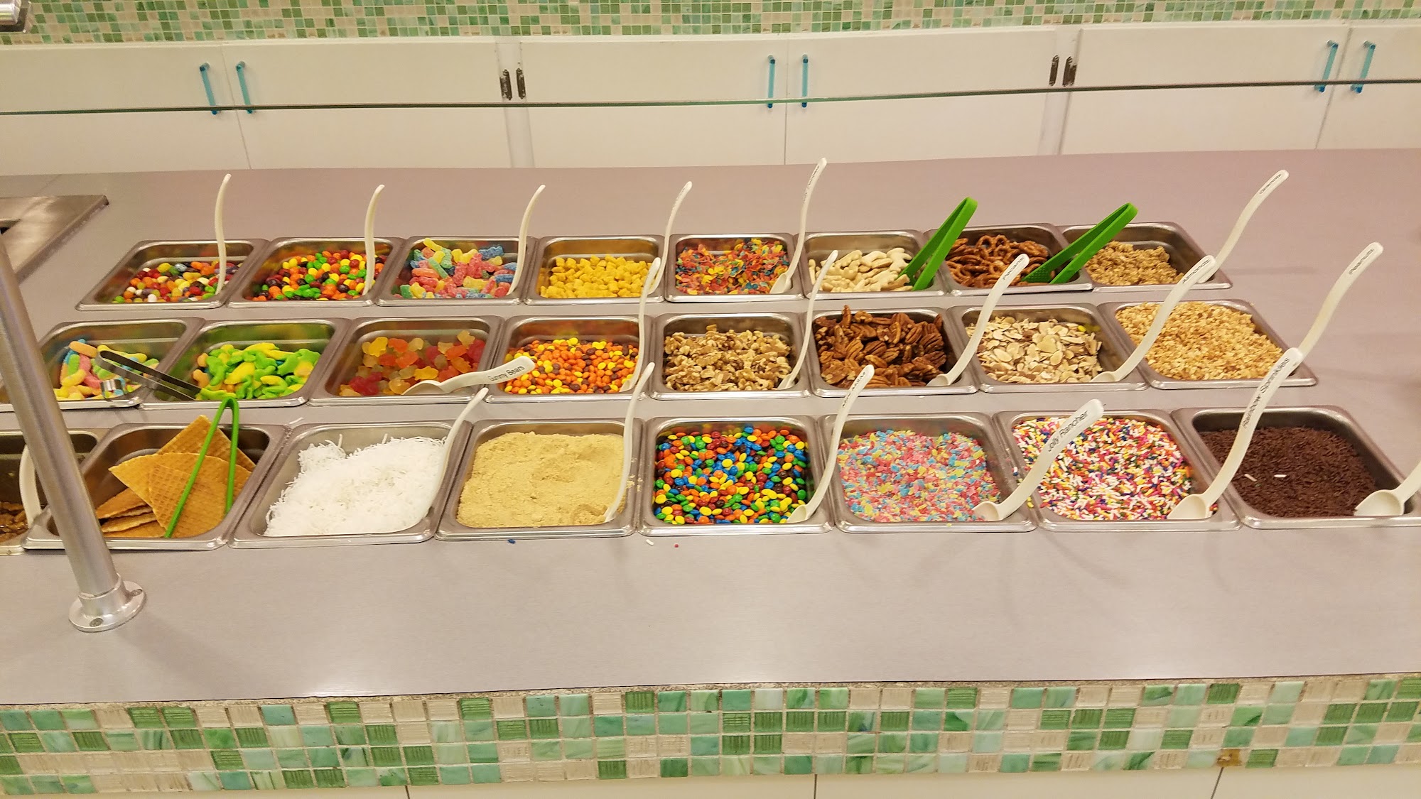 sweetFrog Premium Frozen Yogurt Menu