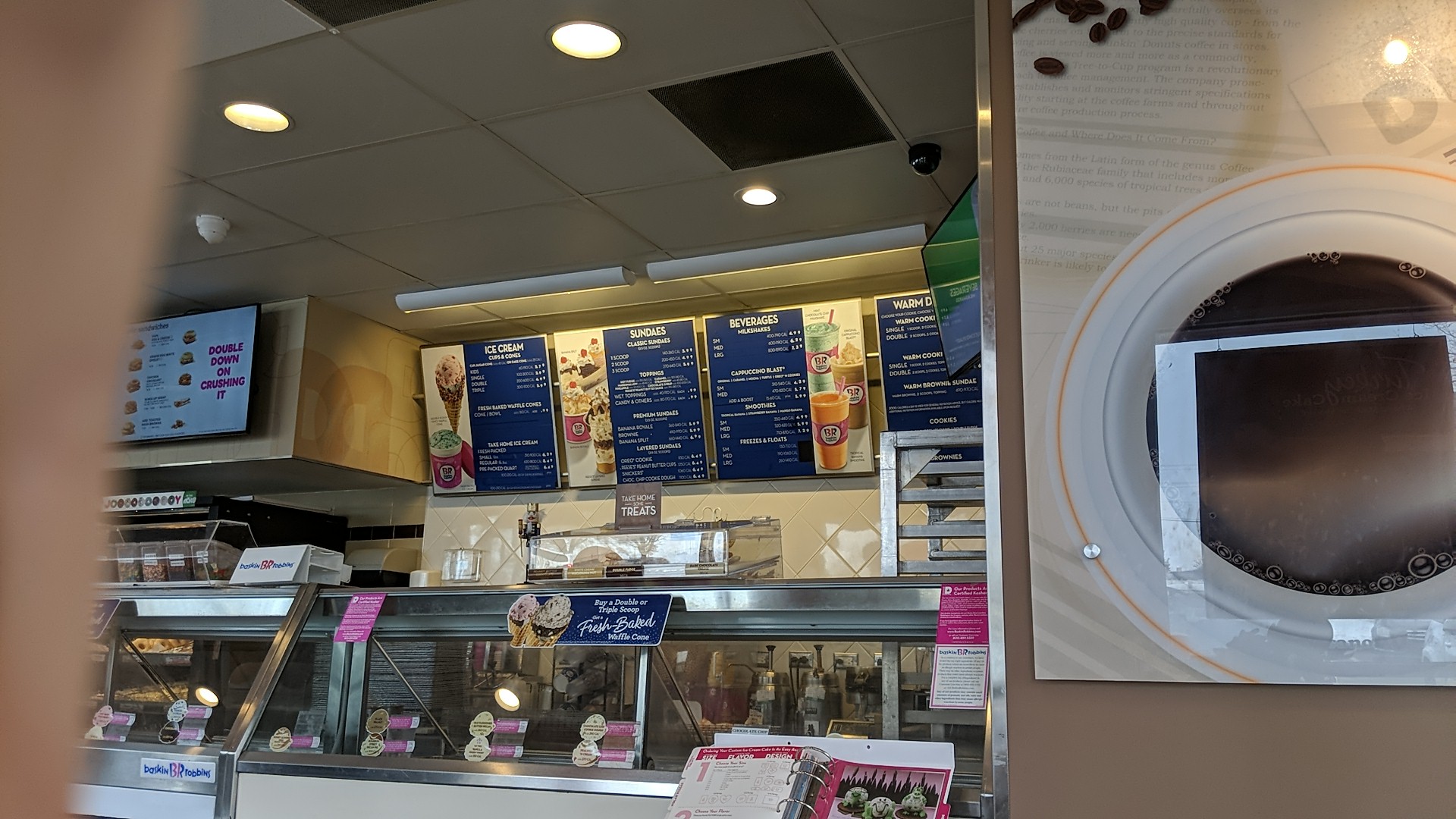 Baskin-Robbins Menu