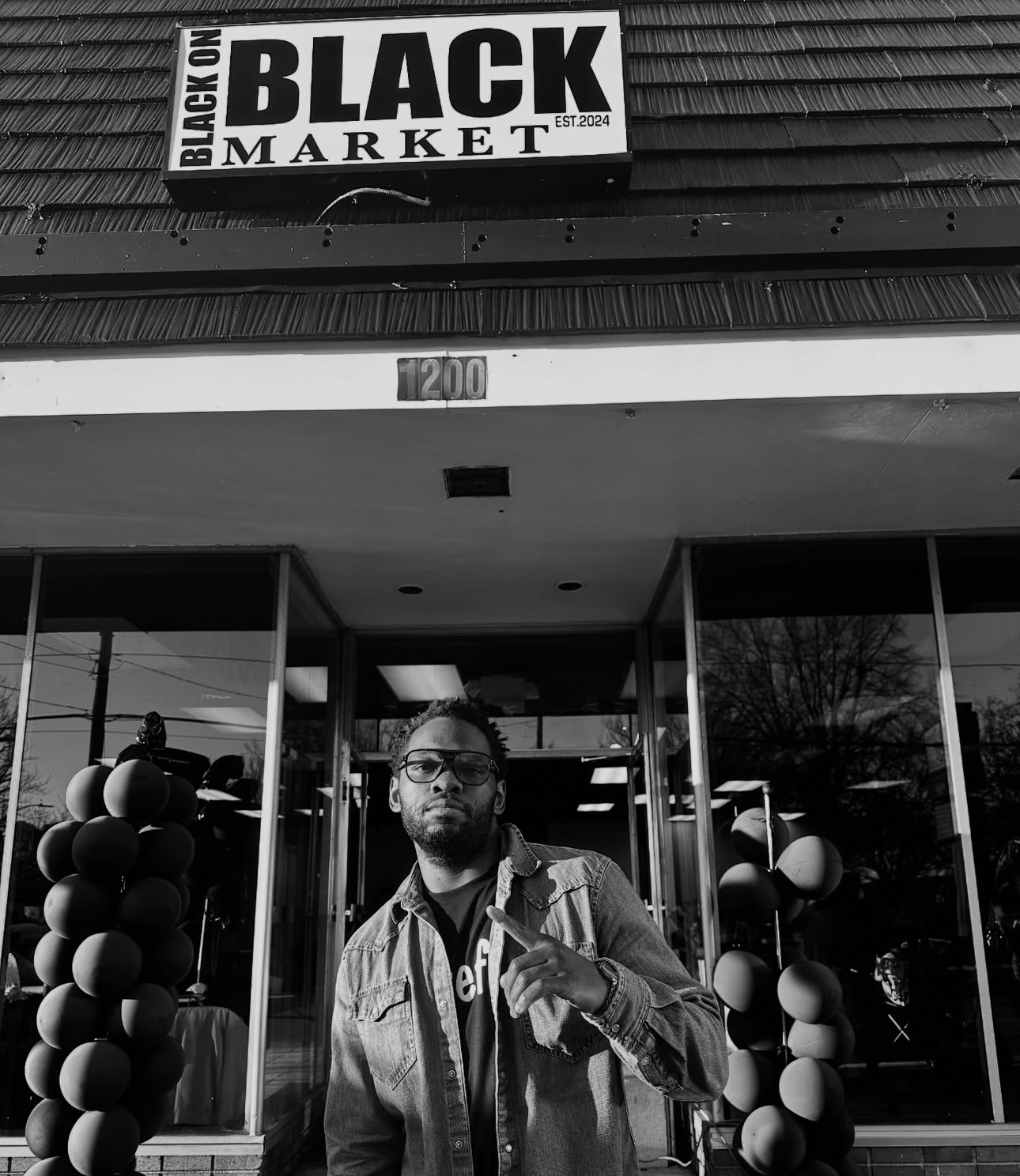 Black on Black Market Norfolk