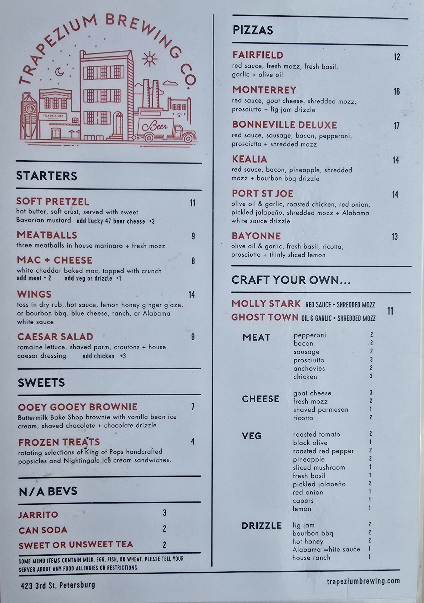 Trapezium Brewing Co. Petersburg