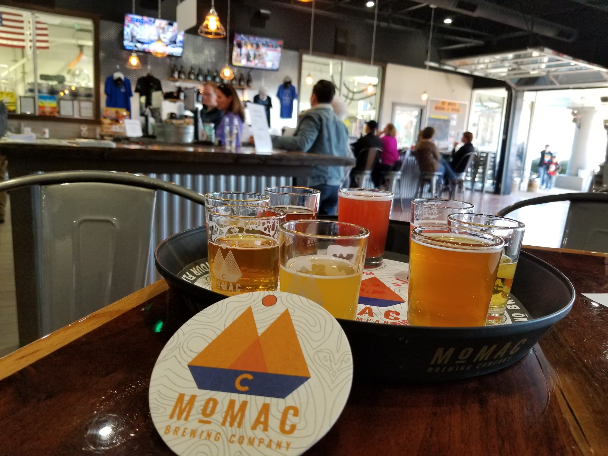 MoMac Brewing Company Menu