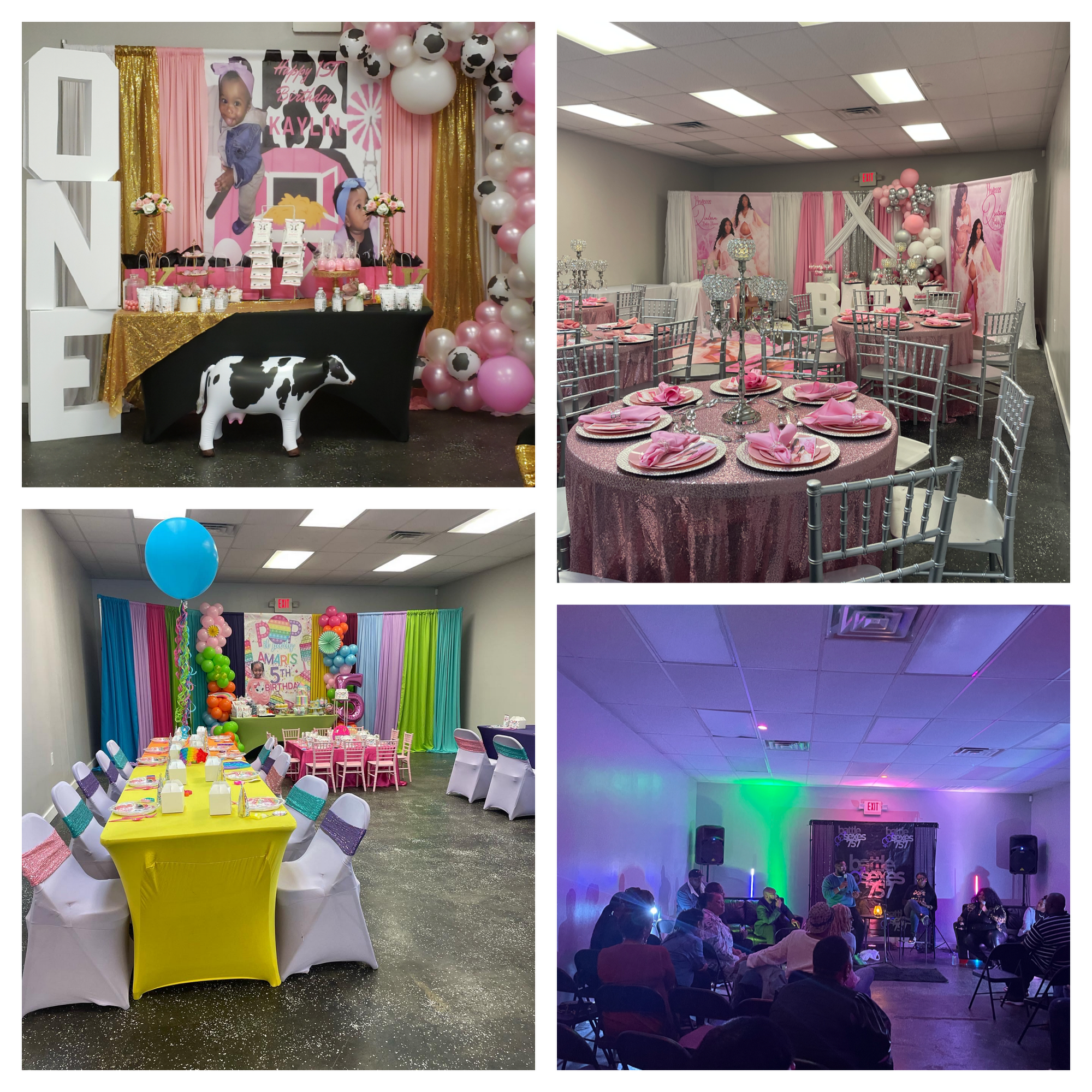 Rose Legacy Signature Event Center (RLS) 3630 Western Branch Blvd, Portsmouth Virginia 23707