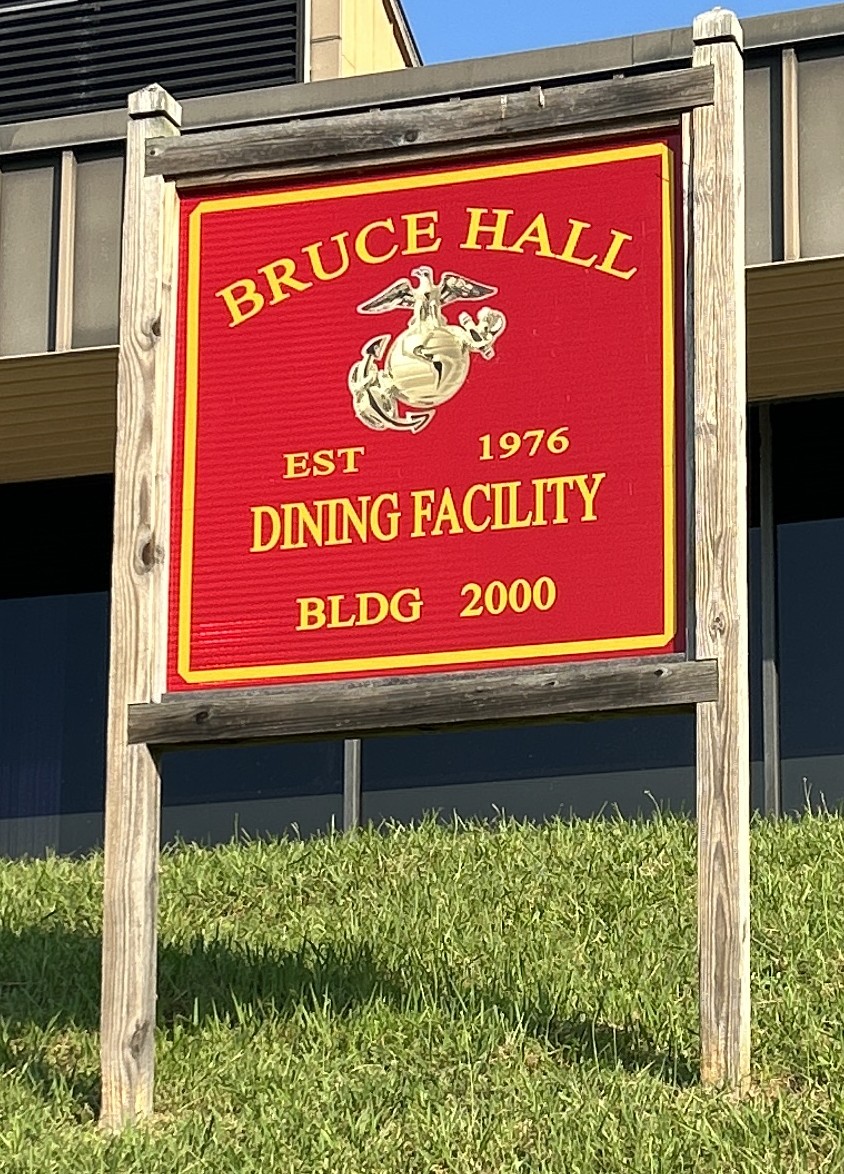 Bruce Mess Hall Menu