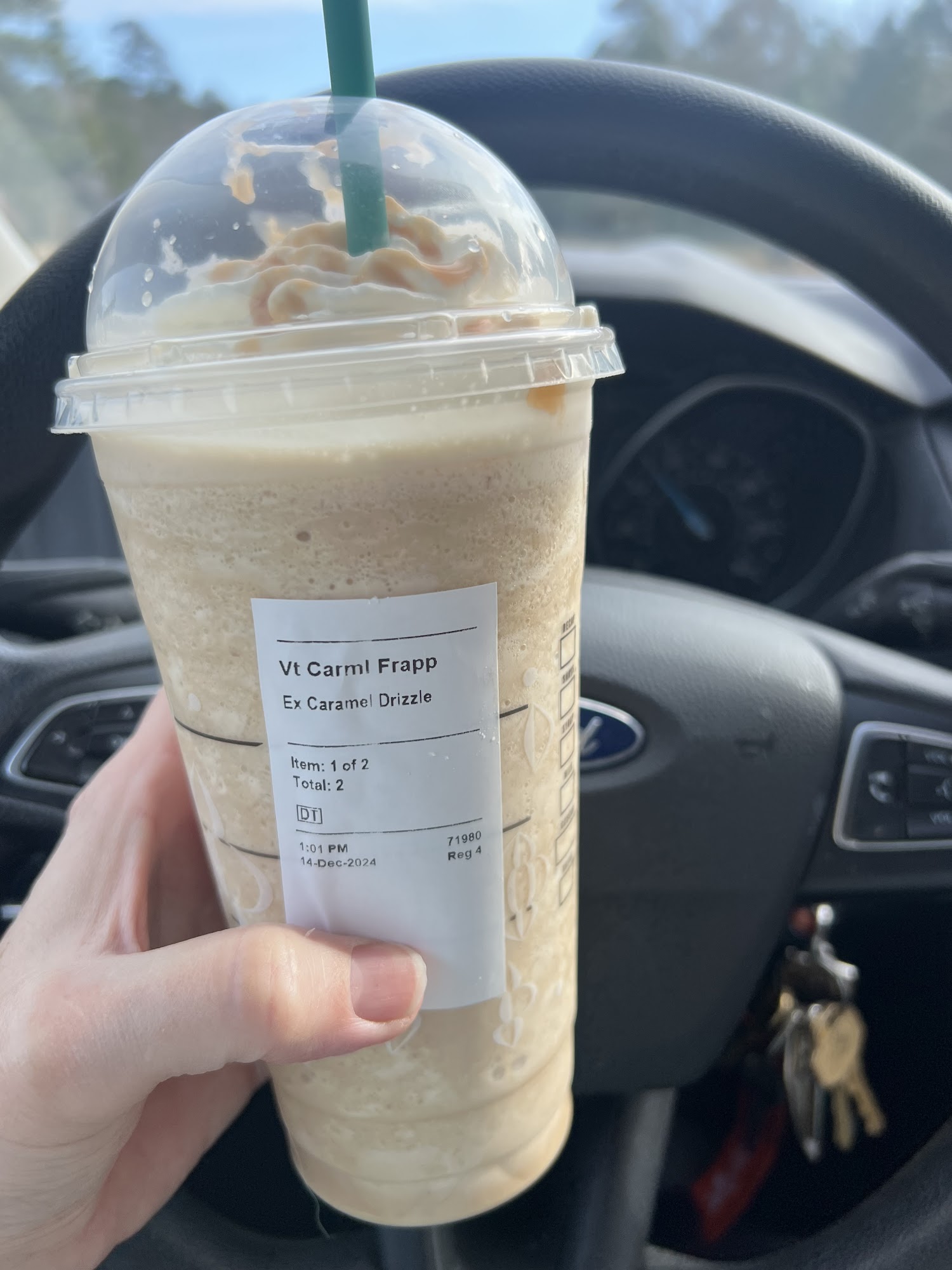 Starbucks Menu