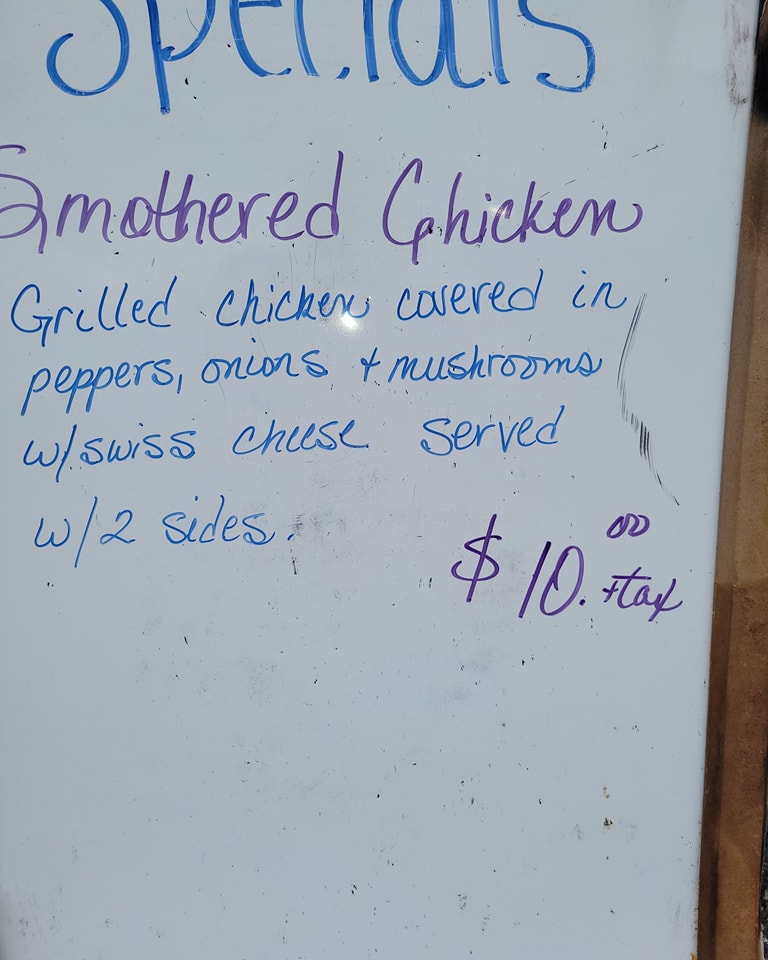 The Hitchin Post Menu