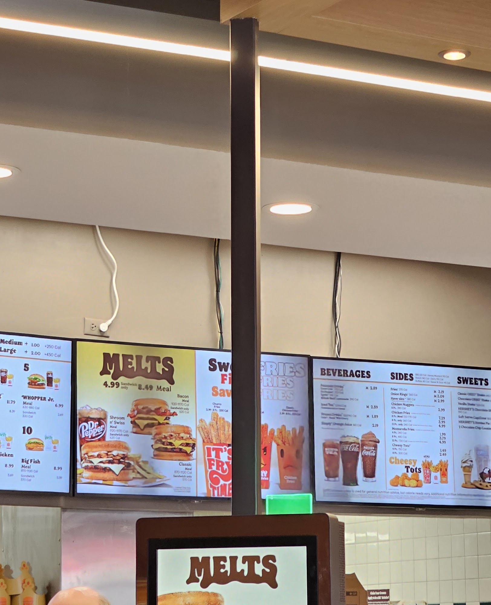 Burger King Menu
