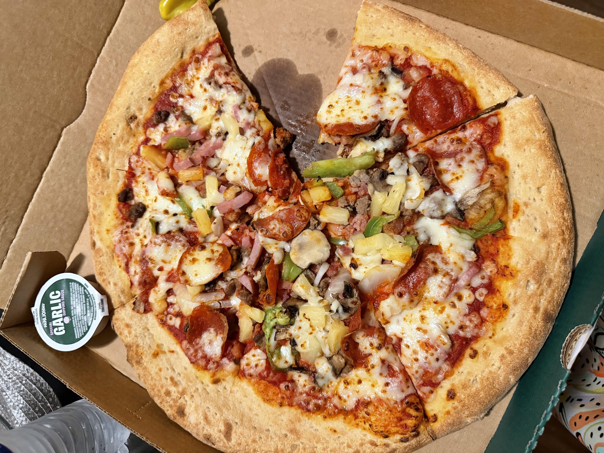 Papa Johns Pizza Menu