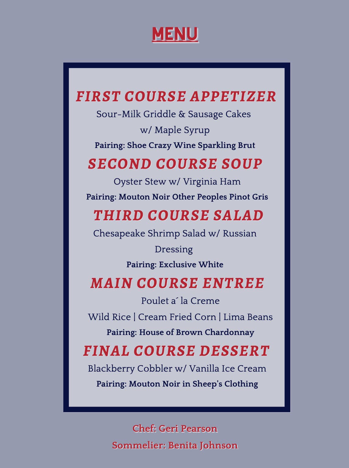 A.M. Kitchen To-Go Menu