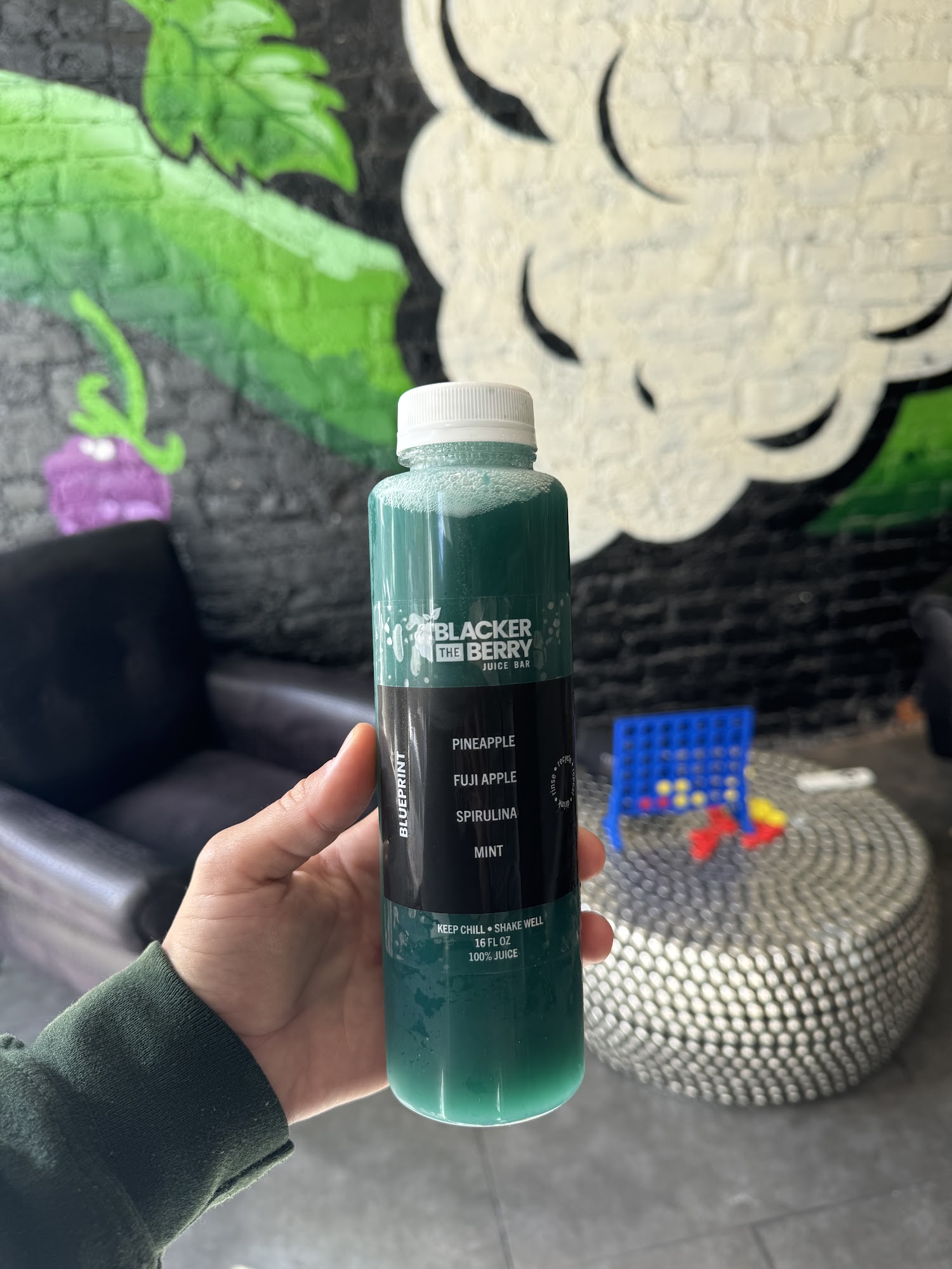 Blacker The Berry Juice Bar Menu