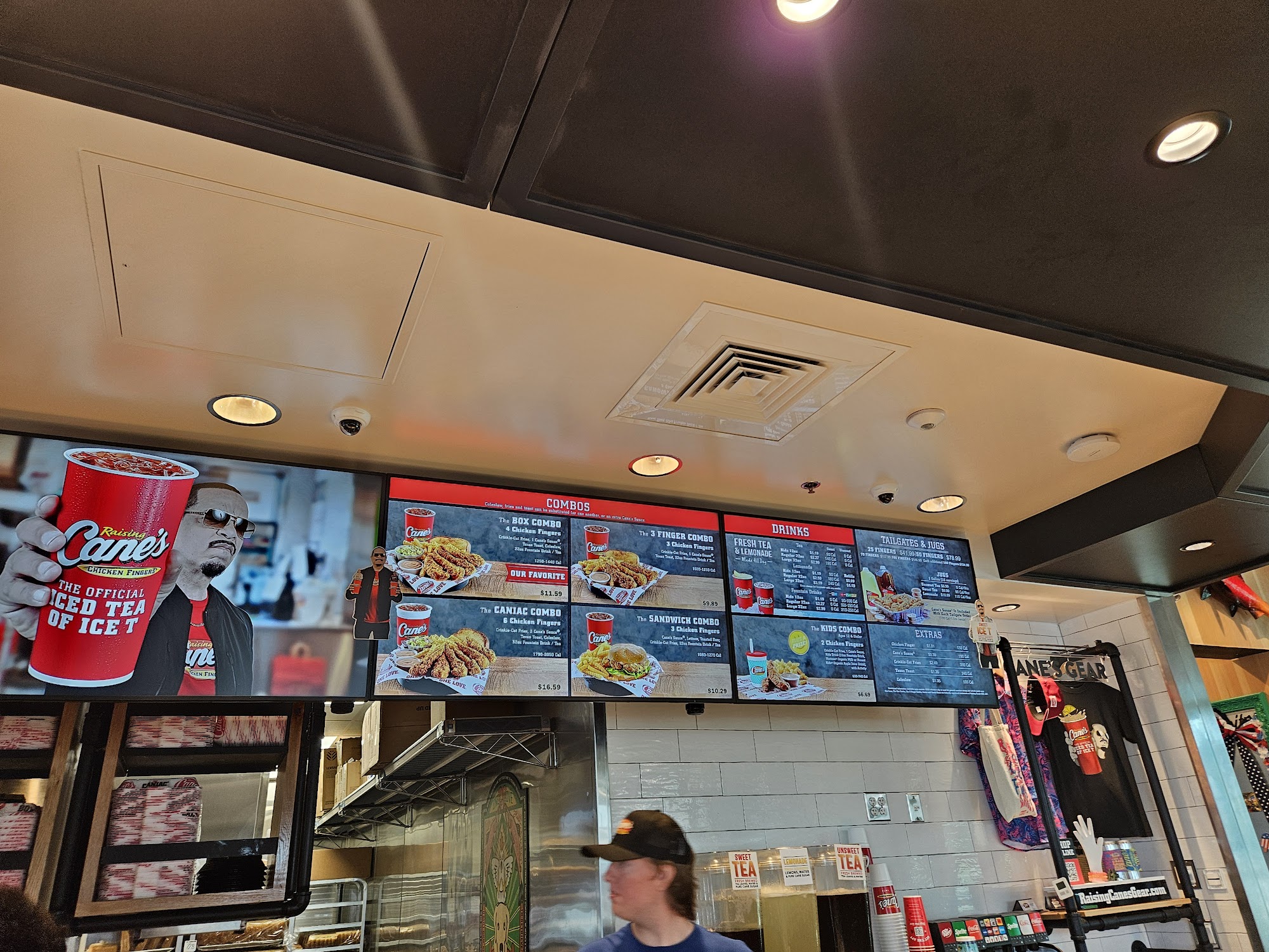 Raising Cane's Chicken Fingers Menu