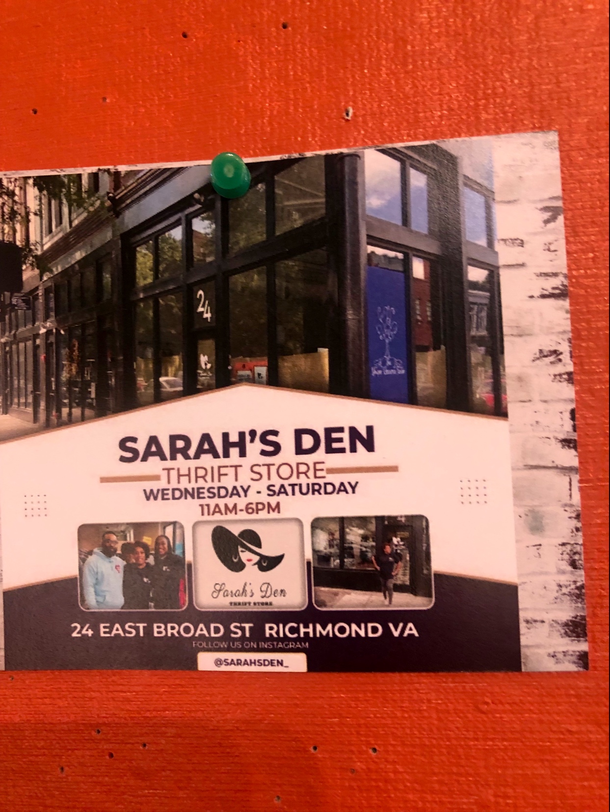 Sarah’s Den Richmond