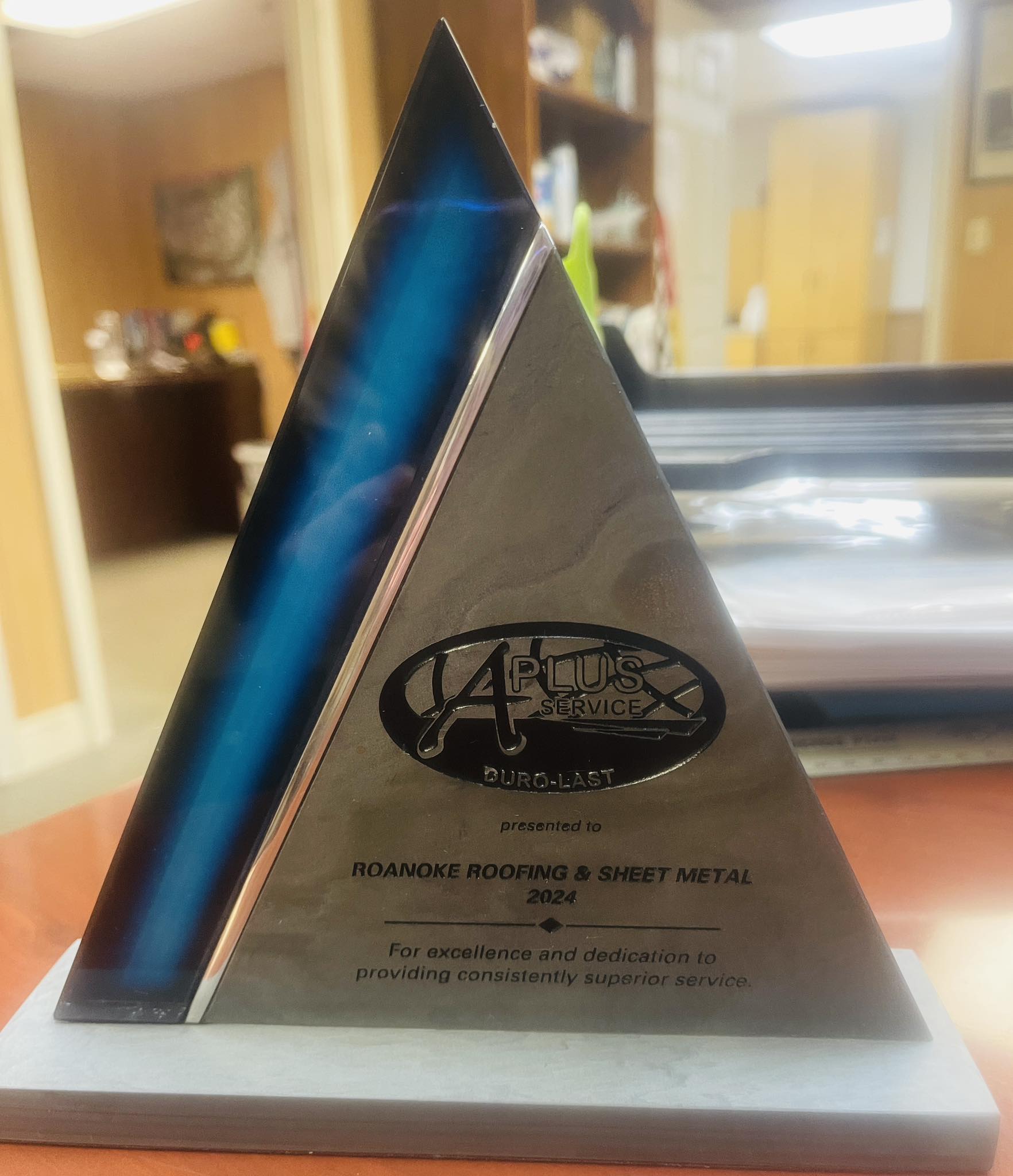 ROANOKE ROOFING & SHEET METAL CO INC..