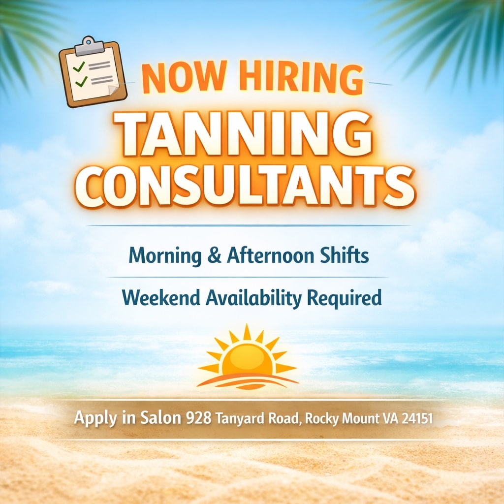 Catch A Tan 2 1469 Franklin St, Rocky Mount Virginia 24151