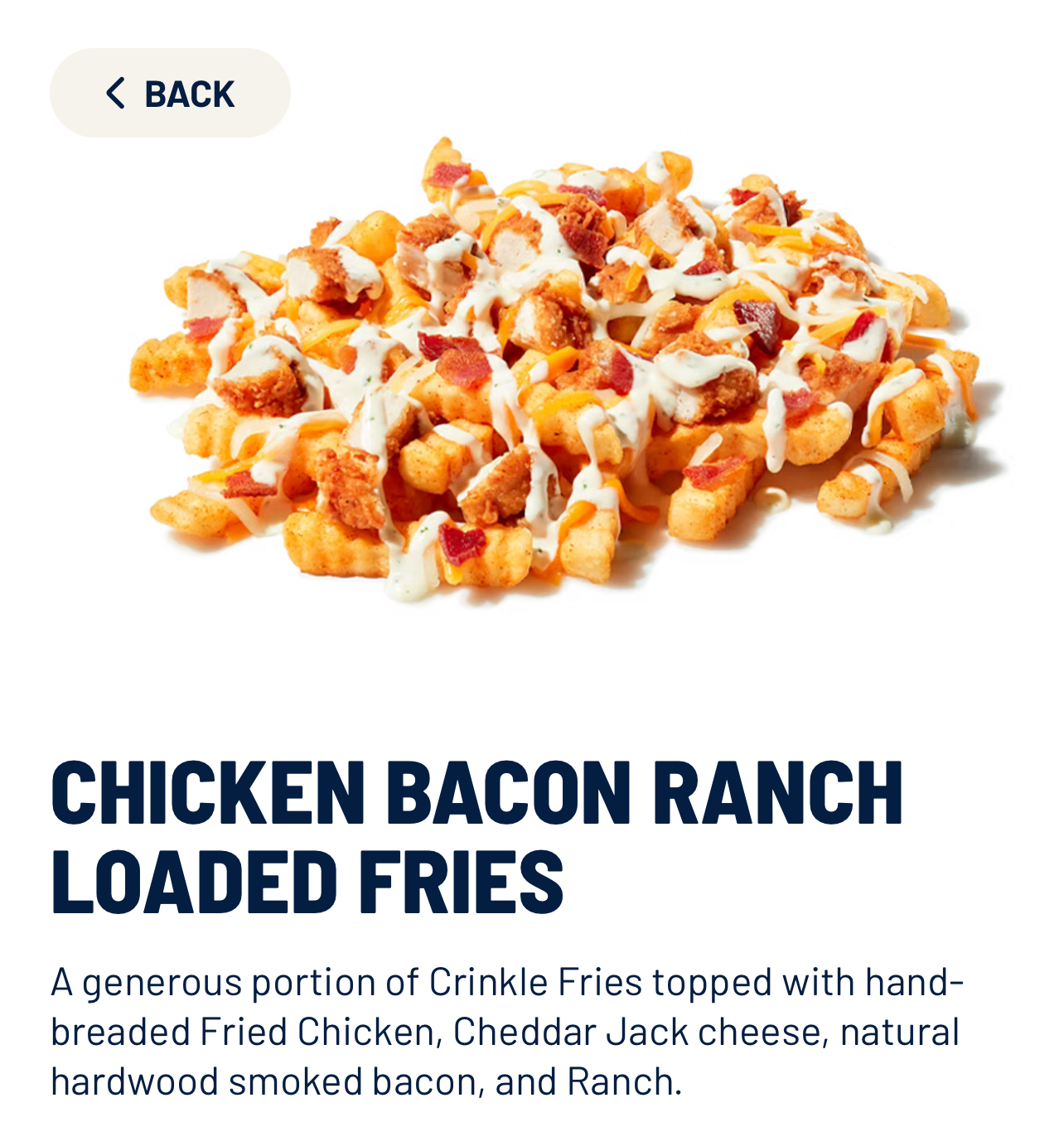 Zaxbys Chicken Fingers & Buffalo Wings Menu