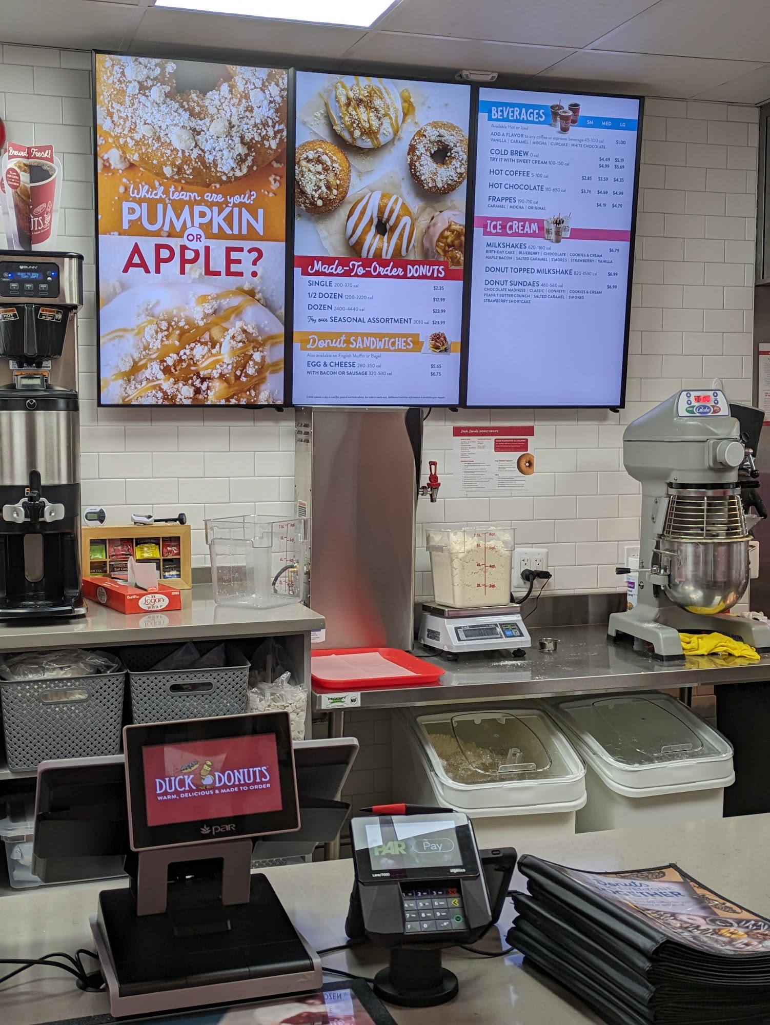 Duck Donuts Menu