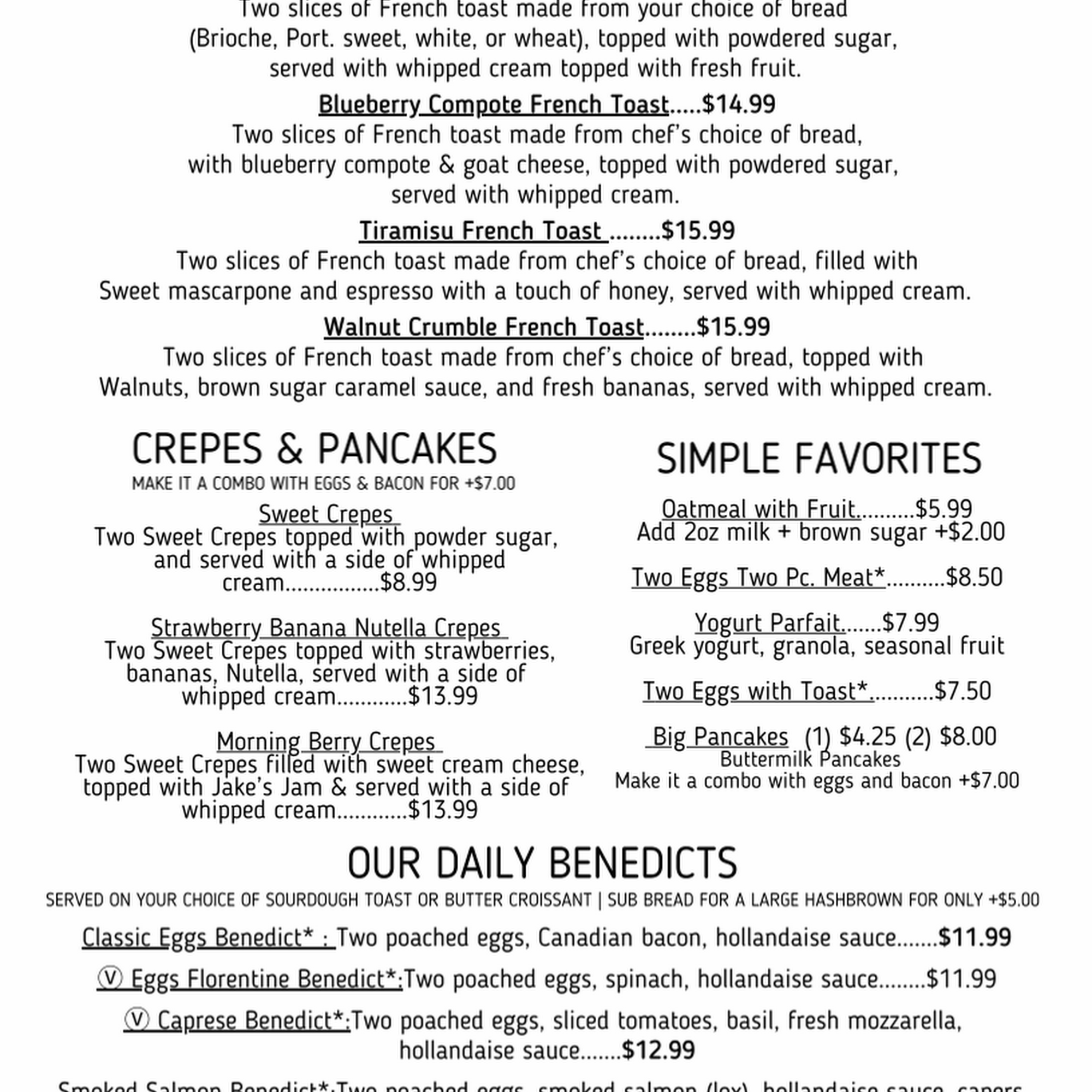 Vinton Café - Kitchen & Bakery Vinton