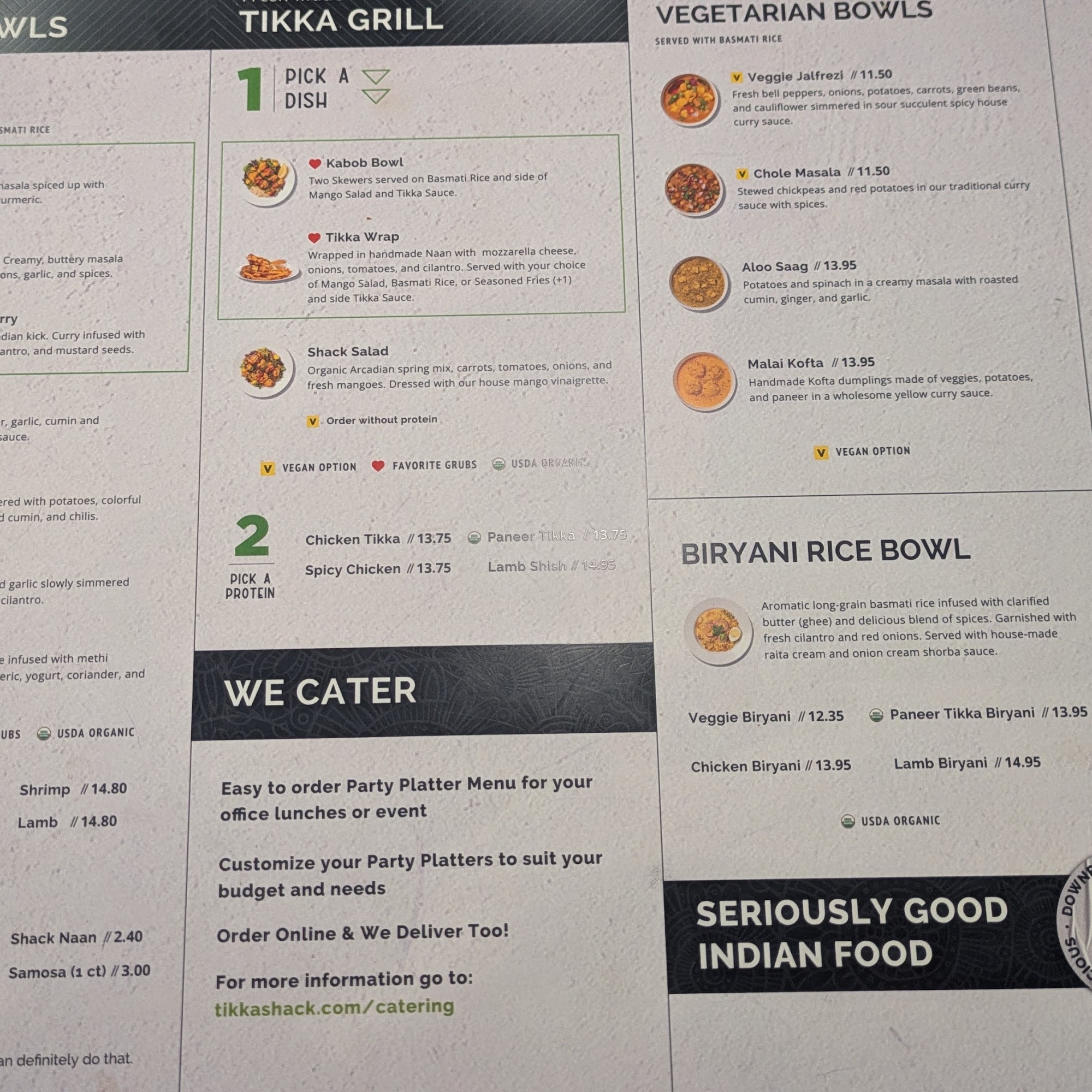 Tikka Shack Indian Grub