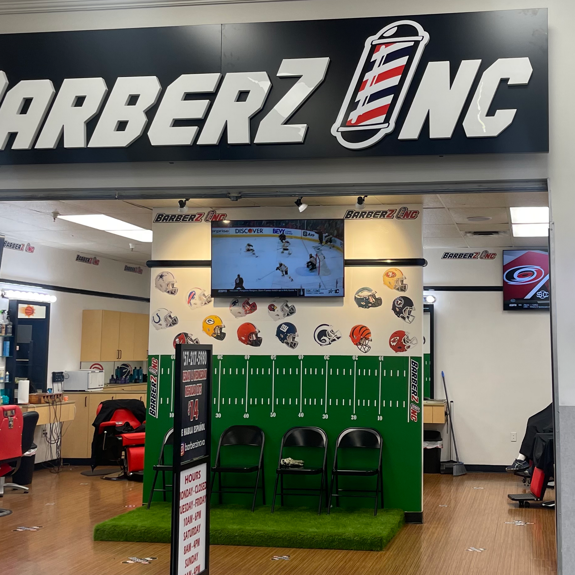 BARBERZ INC BARBERSHOP Inside WALMART, 1149 Nimmo Pkwy, Virginia Beach Virginia 23456