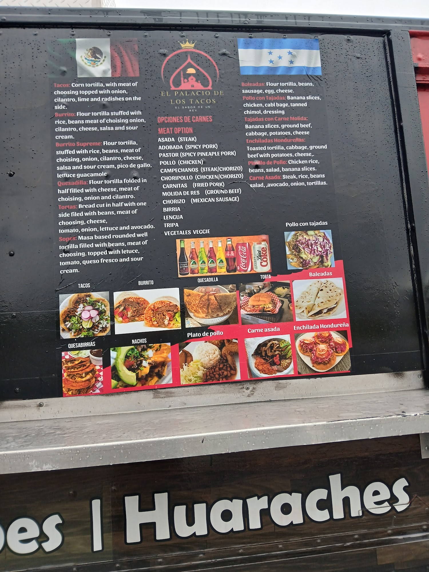 El palacio de los tacos Menu