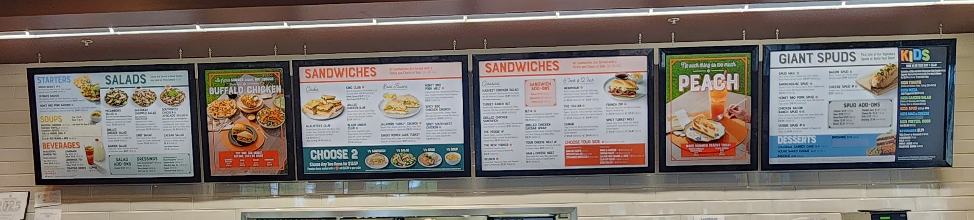 McAlister's Deli Menu