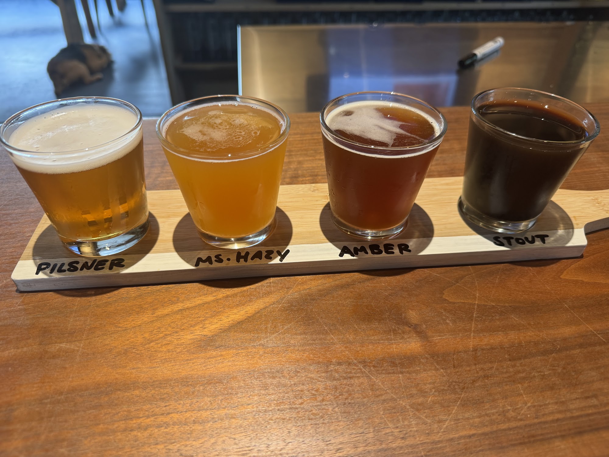 Twisted Oak Farm Brewery Menu