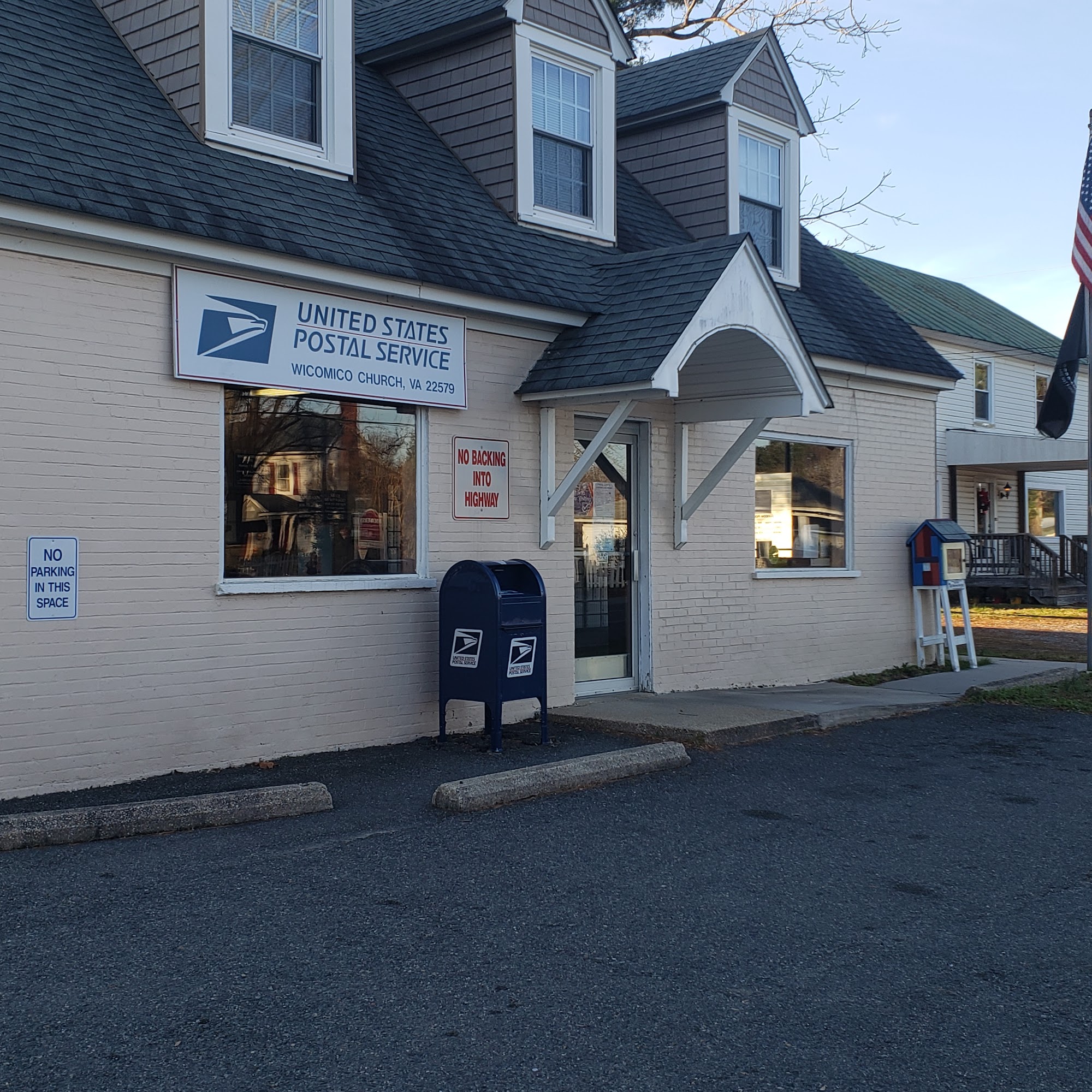 United States Postal Service Wicomico Church