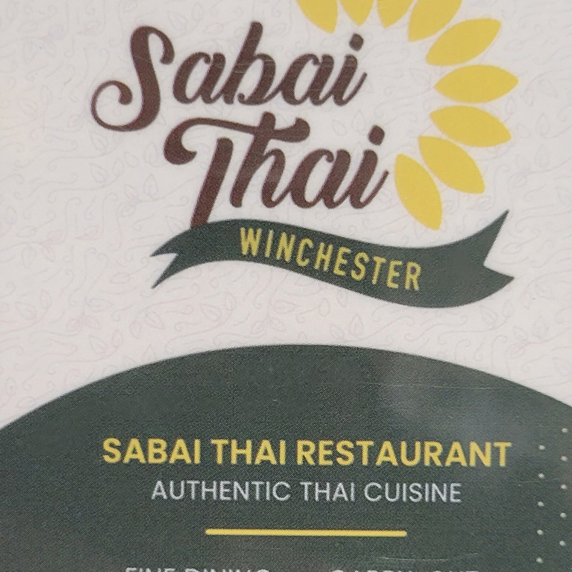SabaiThaiWinchester Restaurant Winchester