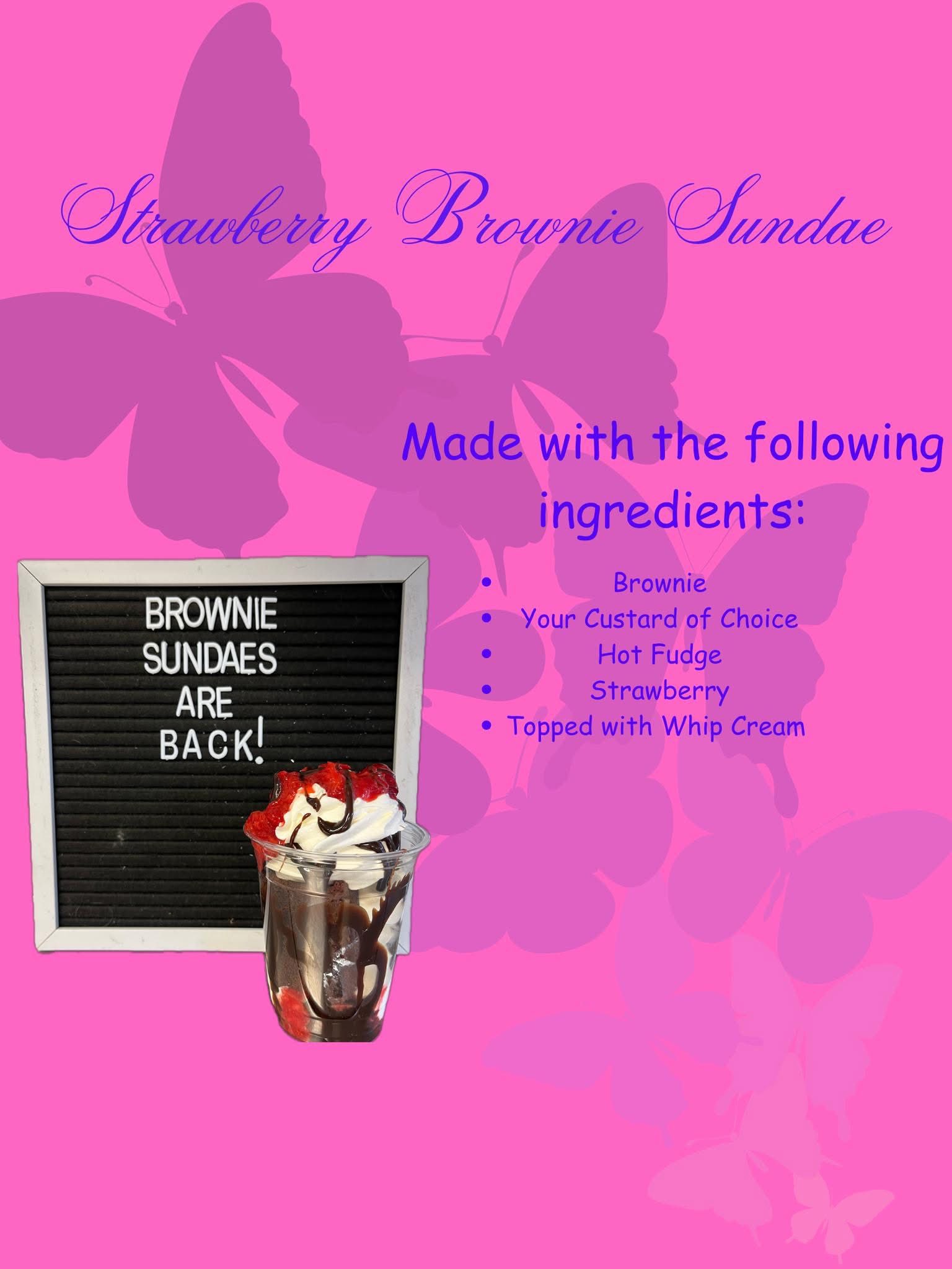 Mattie's Soft Serve Menu