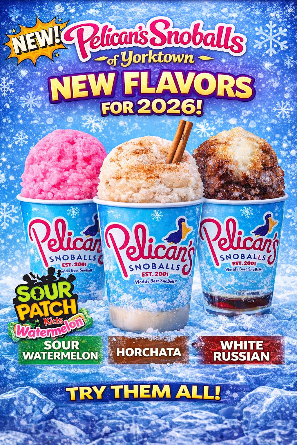 Pelican's SnoBalls Yorktown Yorktown