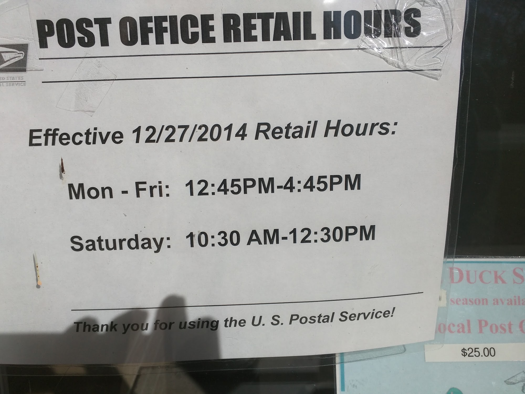 Zuni post office Zuni