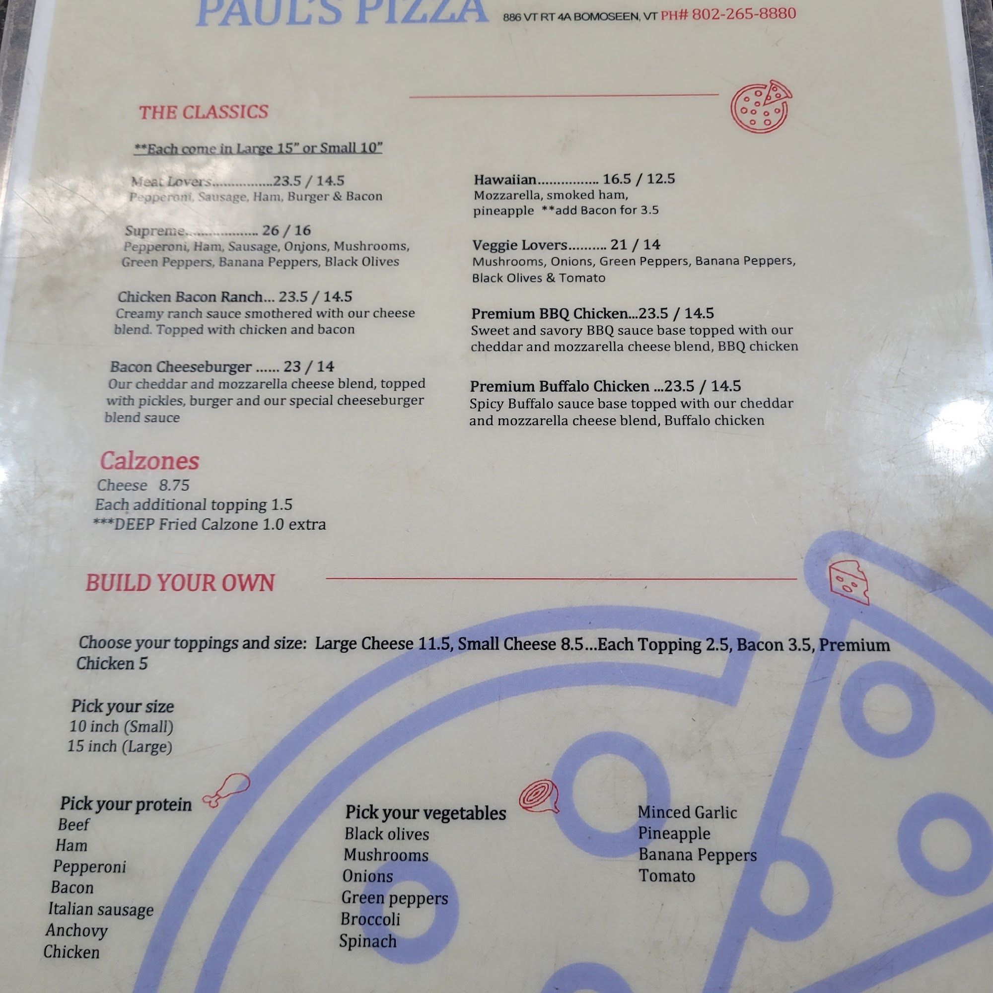 Paul's Pizza Castleton