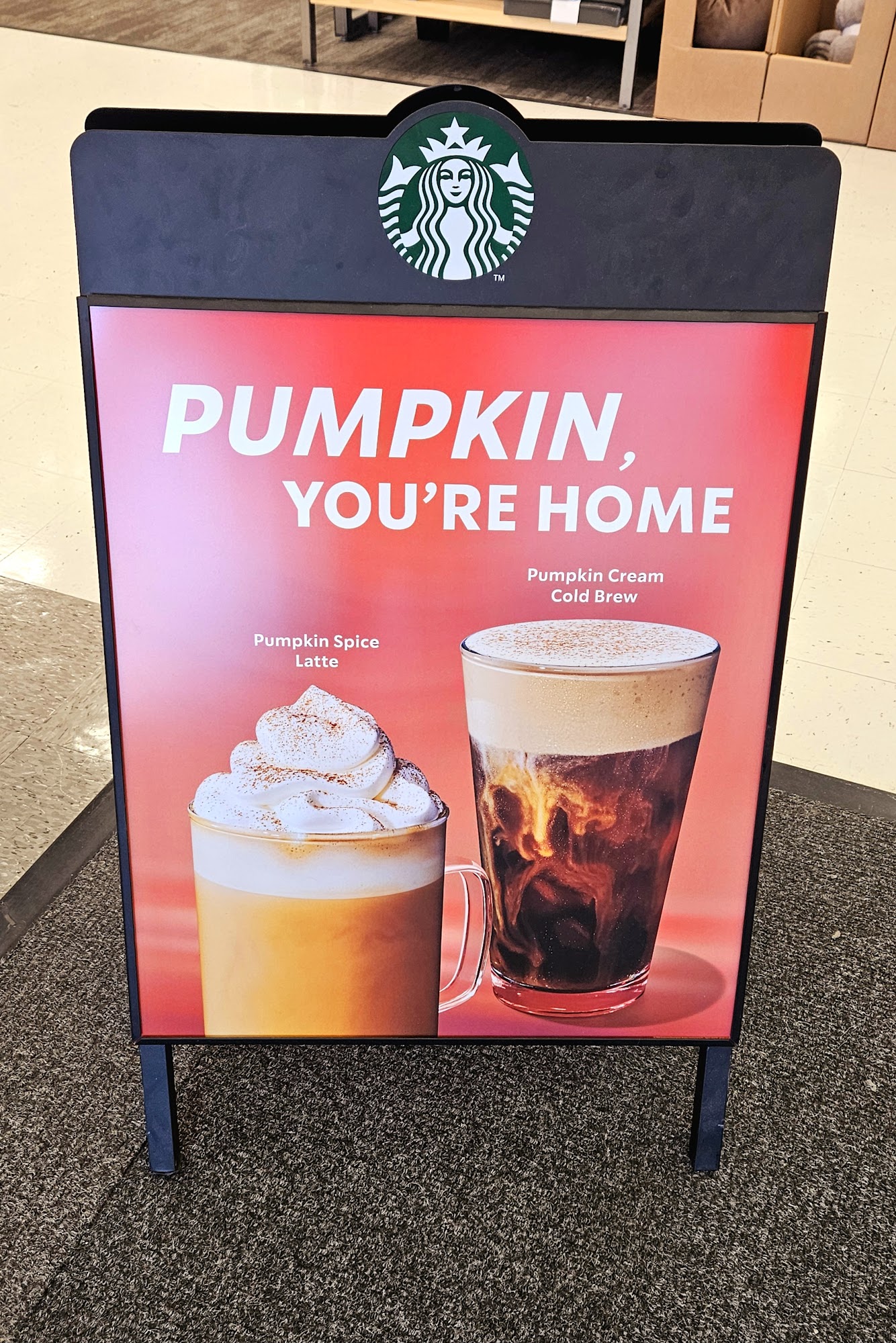 Starbucks Menu
