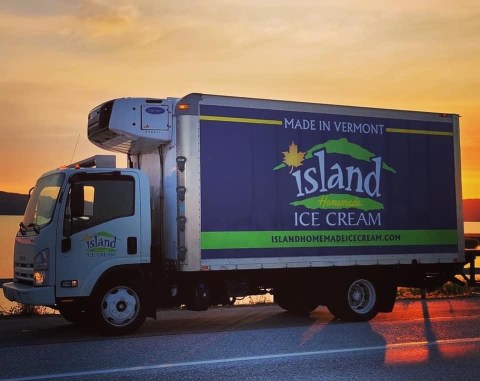 Cafe at Island Homemade Ice Cream Scoop Shop Williston